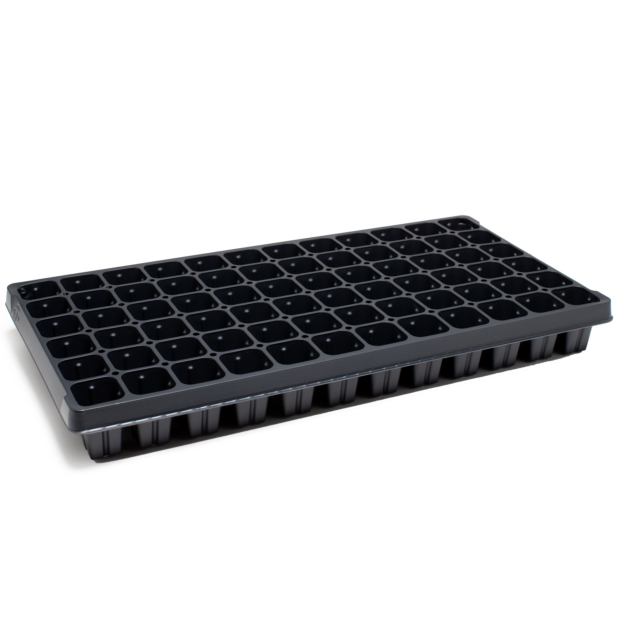 T. O. Plastics 72 Square Plug Tray 720469C — Case of 100