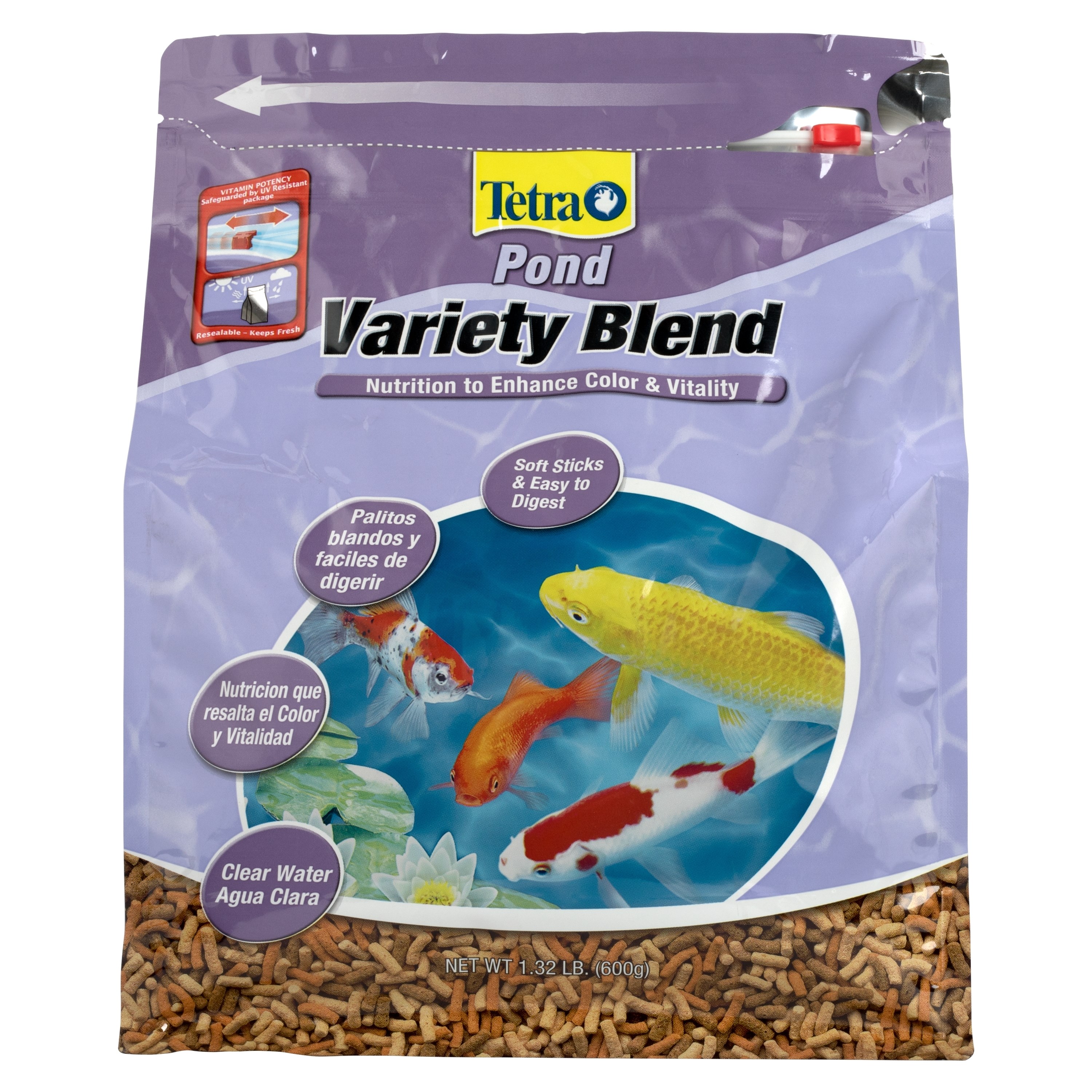 Tetra Pond Variety Fish Food Sticks 1.32# Size — priced per each; minimum 6; multiples of 6