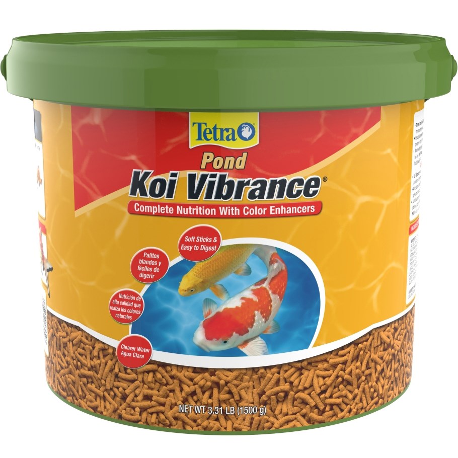 Tetra 3.08# Koi Vibrance Stick 10liter Bucket Fish Food — priced per each; minimum 4; multiples of 4