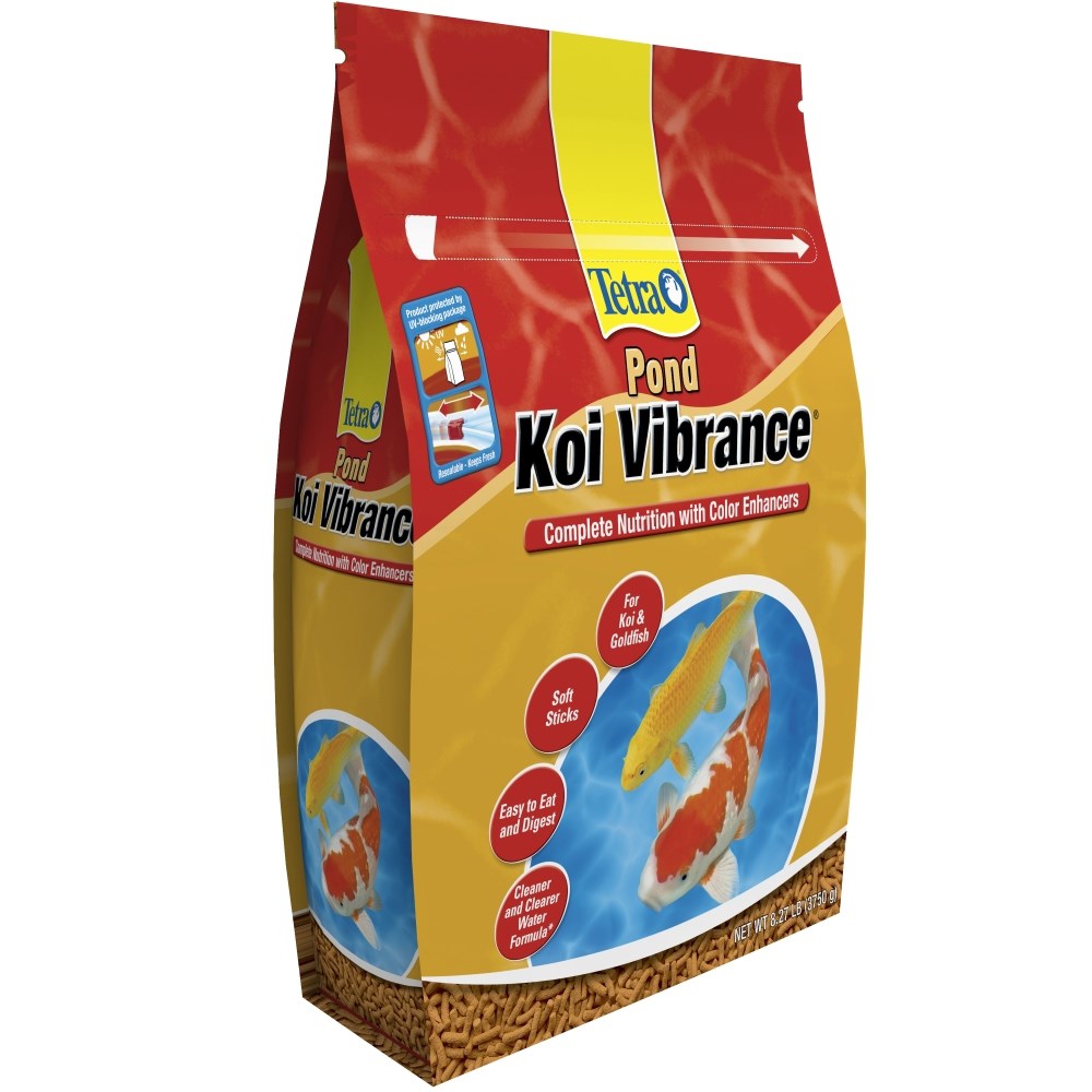 Tetra 8.27# Koi Vibrance Sticks Pond Fish Food — priced per each; minimum 2; multiples of 2