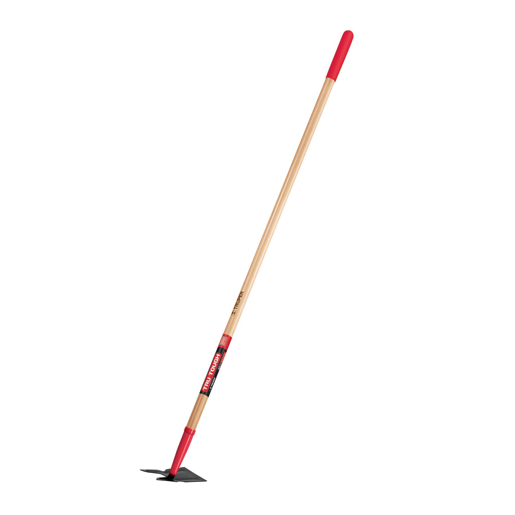 Truper Trutough Weed Hoe 2 Prong Cushion Grip — priced per each; minimum 6; multiples of 6