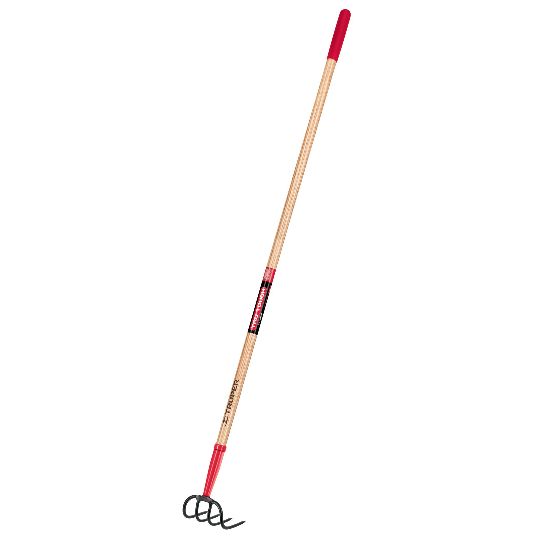 Truper Trutough Cultivator 4 Tine Cushion Grip — priced per each; minimum 6; multiples of 6