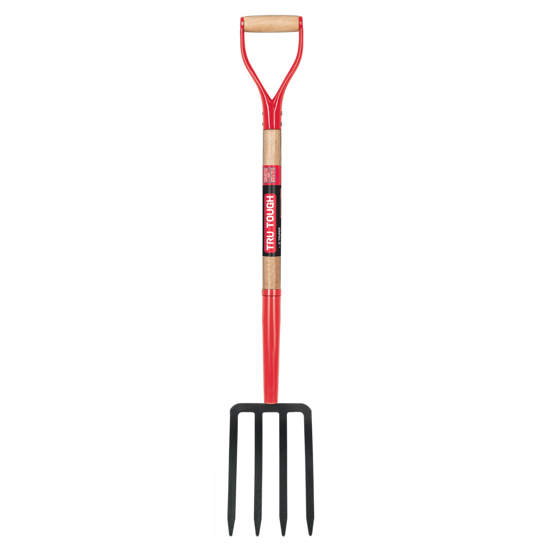 Truper Trutough Spade Fork 4 Tine D Handle — priced per each; minimum 6; multiples of 6