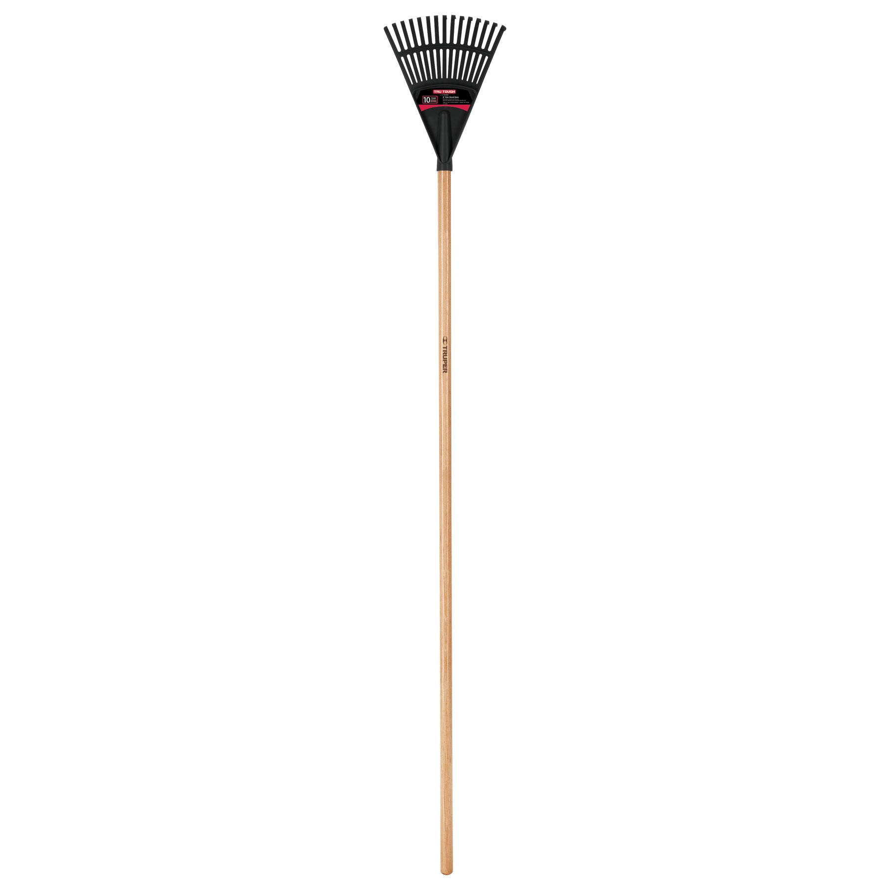 Truper Trutough 8" Poly Shrub Rake — priced per each; minimum 6; multiples of 6