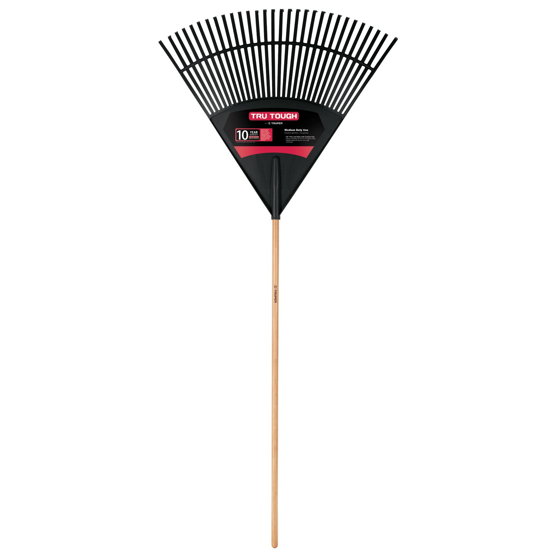 Truper 30" Trutough Poly Rake — priced per each; minimum 6; multiples of 6