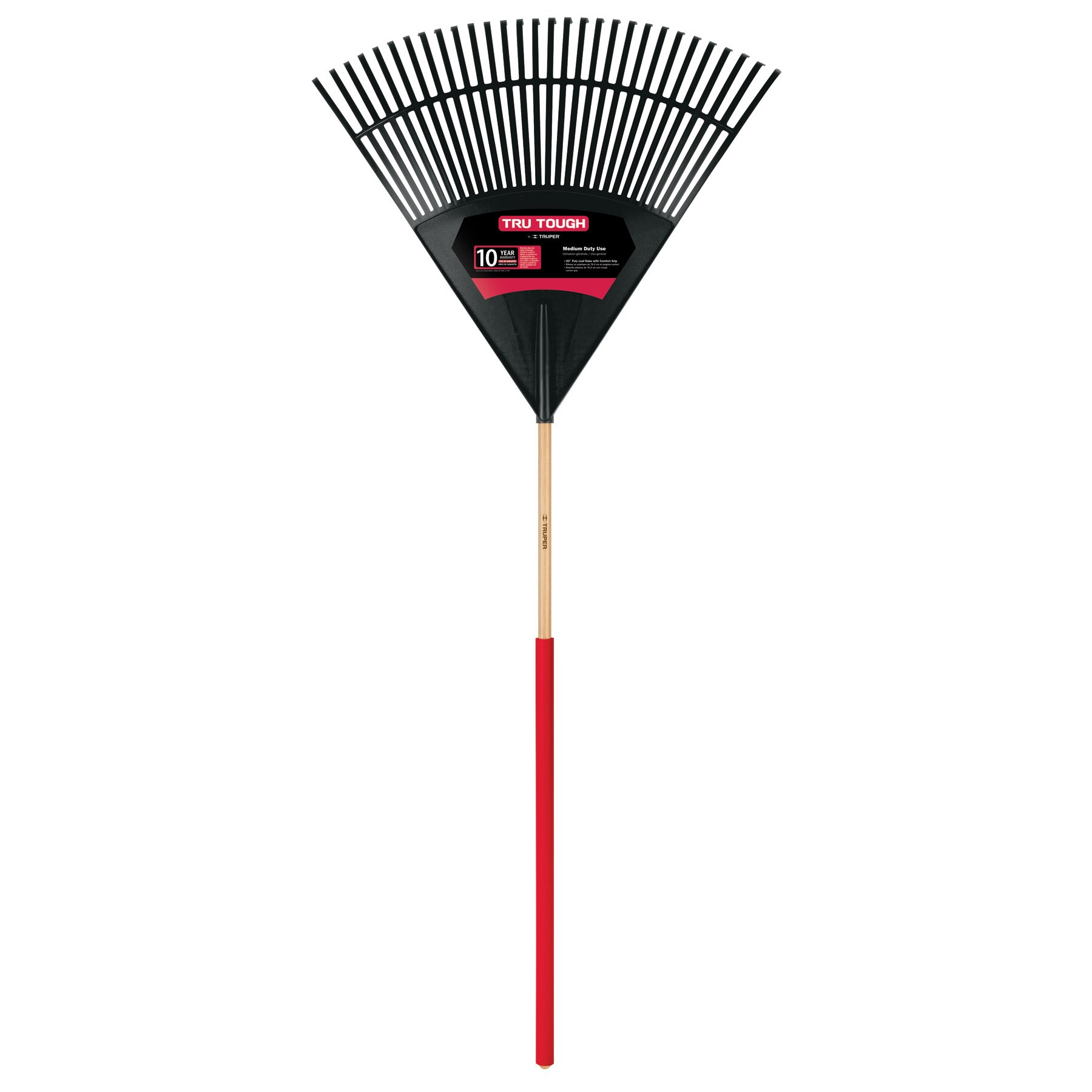 Truper Trutough 30" Poly Rake Cushion Grip Handle — priced per each; minimum 6; multiples of 6