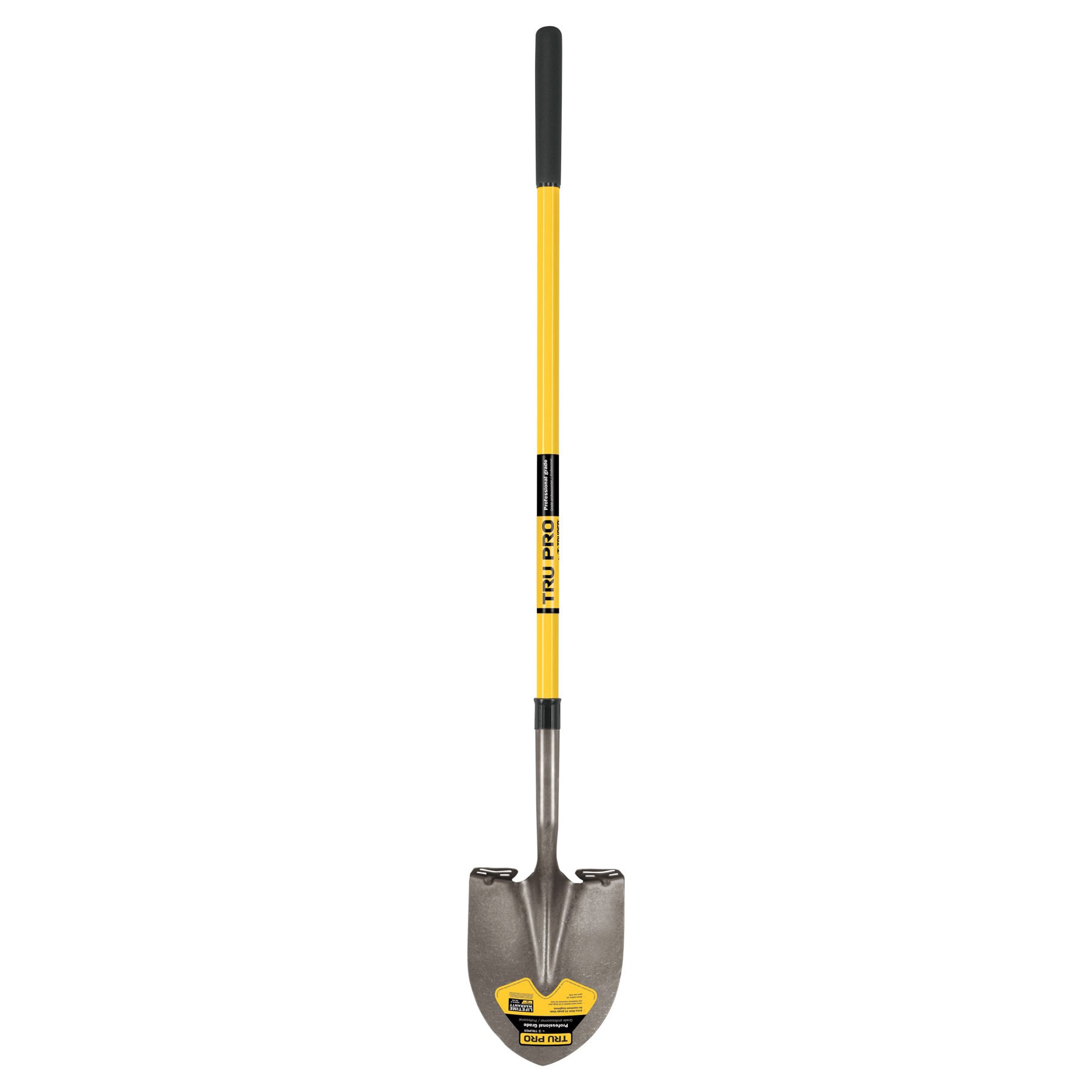 Truper Trupro Round Point Shovel Long Handle Fiberglass — priced per each; minimum 6; multiples of 6