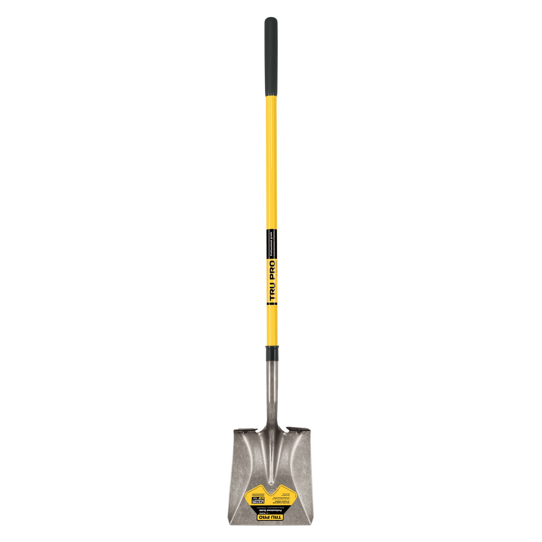 Truper Trupro Square Point Shovel Long Handle Fiberglass — priced per each; minimum 6; multiples of 6