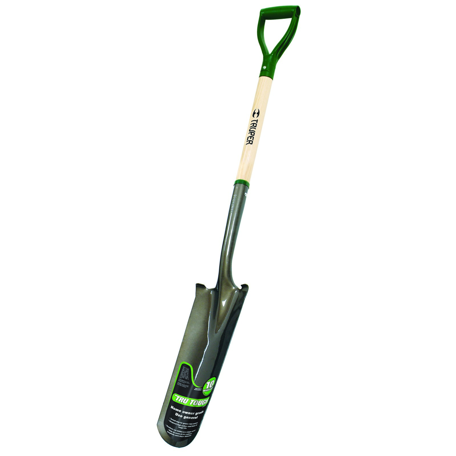 Truper Trutough Drain Spade D Handle — priced per each; minimum 6; multiples of 6