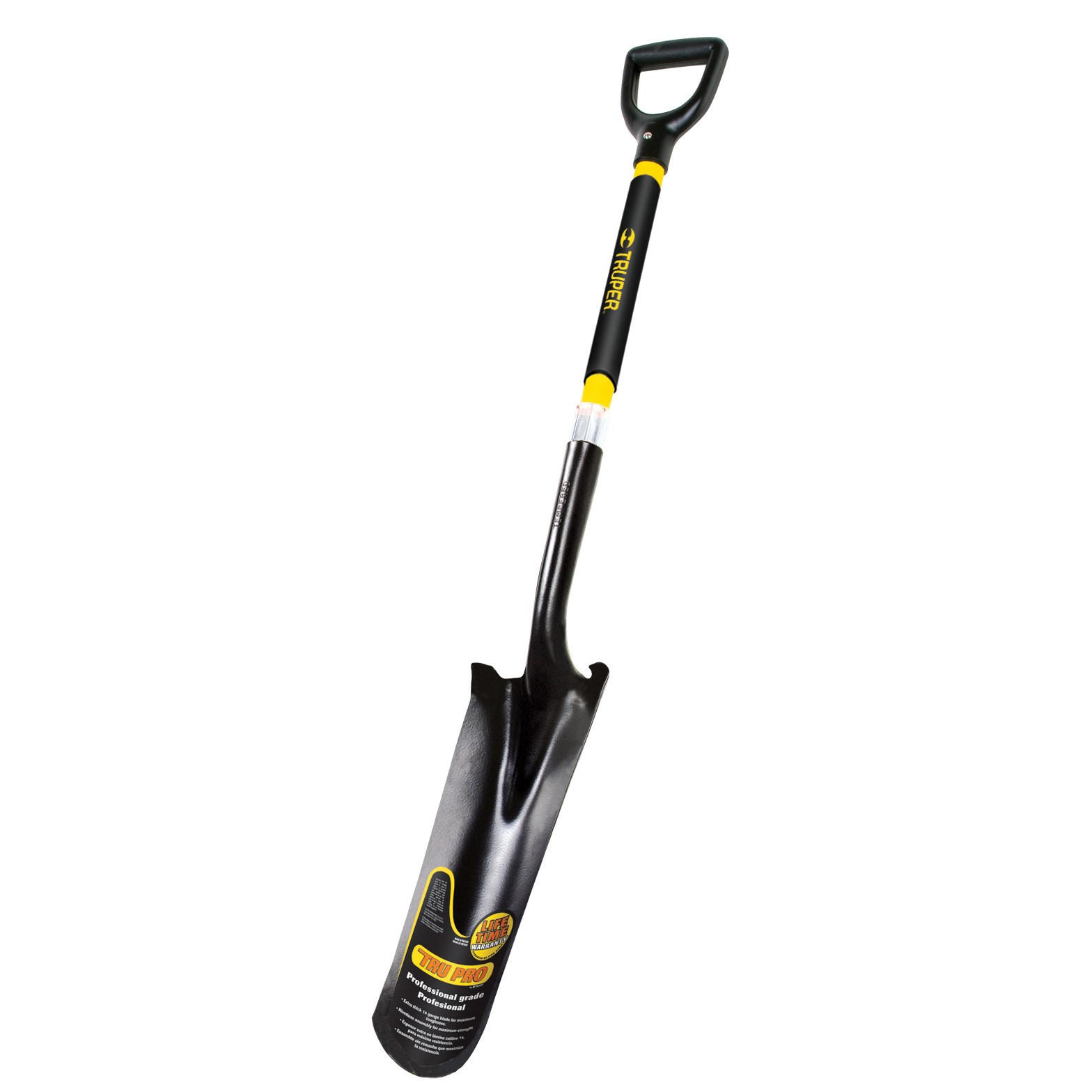 Truper Trupro Drain Spade D Handle — priced per each; minimum 6; multiples of 6