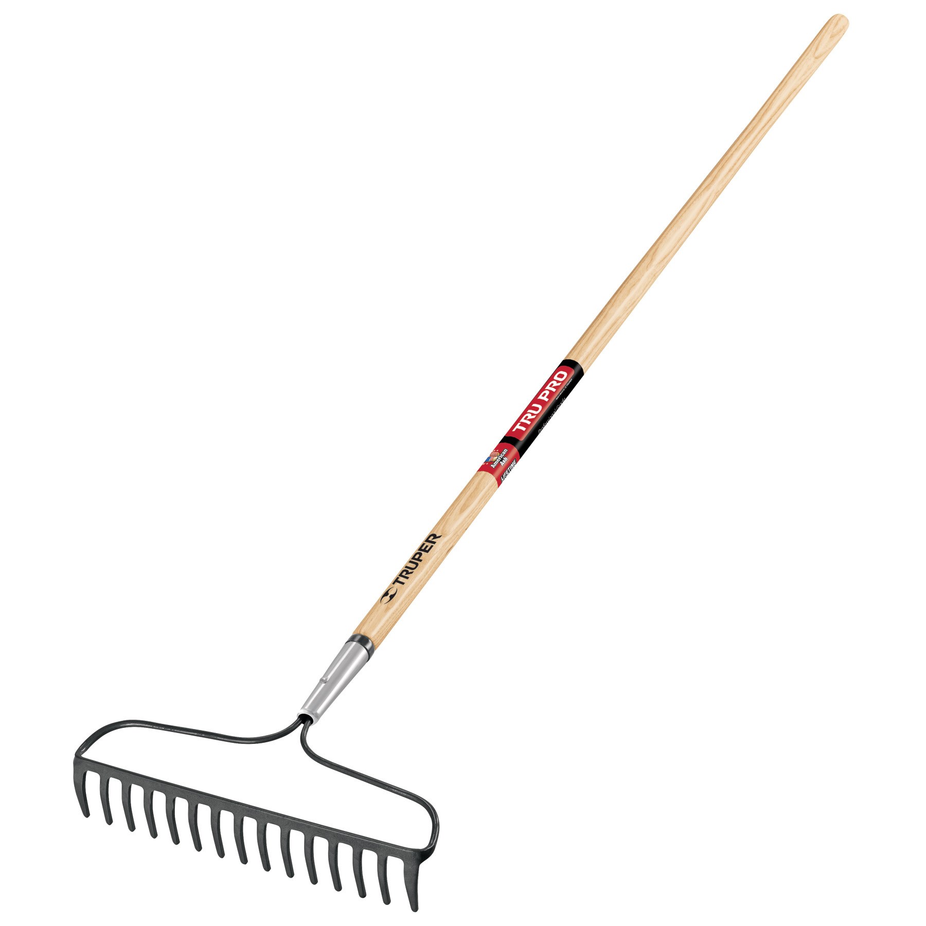 Truper Trupro Bow Rake 16 Tine Forged — priced per each; minimum 6; multiples of 6