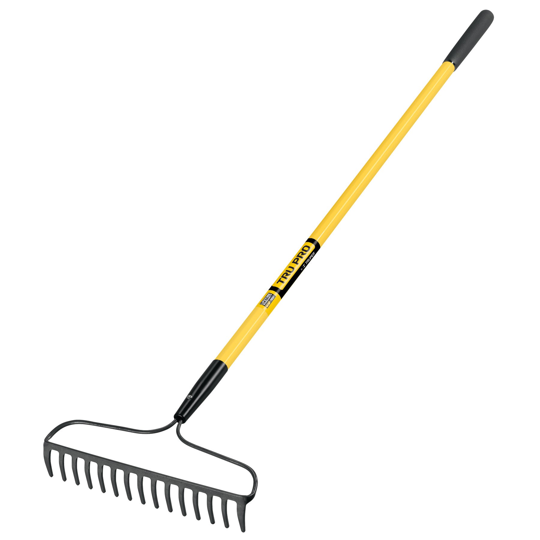 Truper Forged Bow Rake 16 Tine With Fiberglass Handle — priced per each; minimum 6; multiples of 6