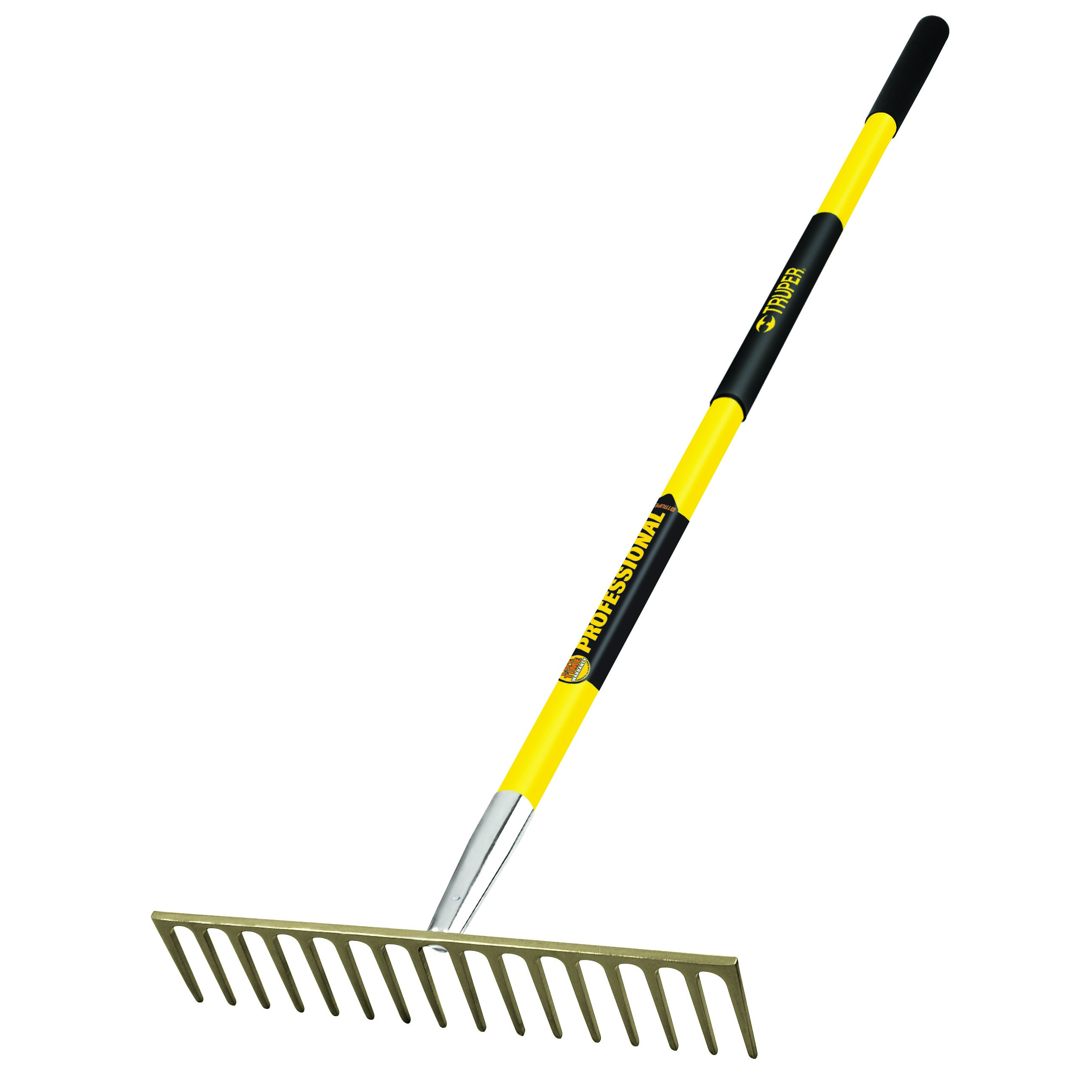 Truper Trupro Level Rake 16 Tine Fiberglass — priced per each; minimum 6; multiples of 6