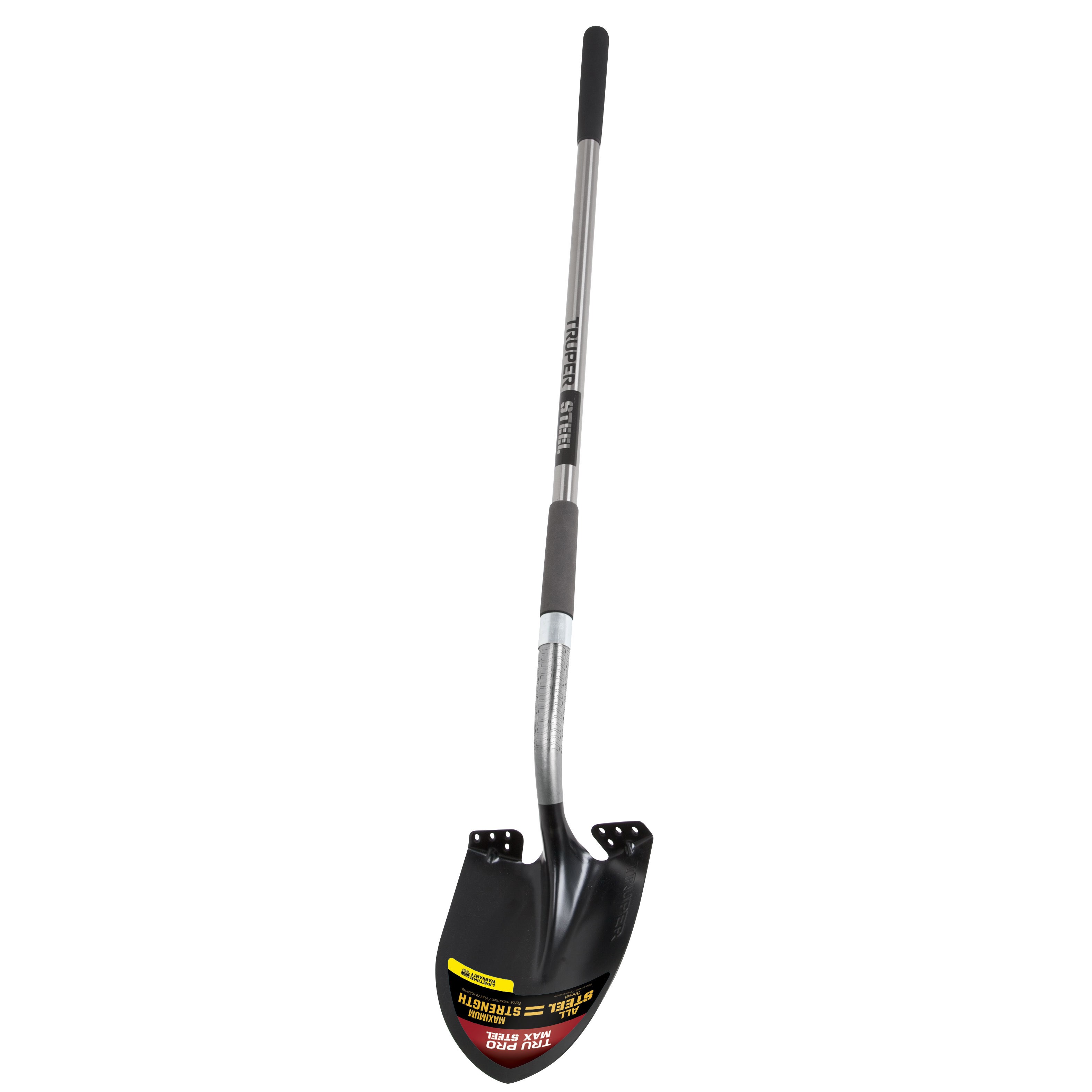 Truper Round Point New Max Long Steel Handle Shovel — priced per each; minimum 6; multiples of 6
