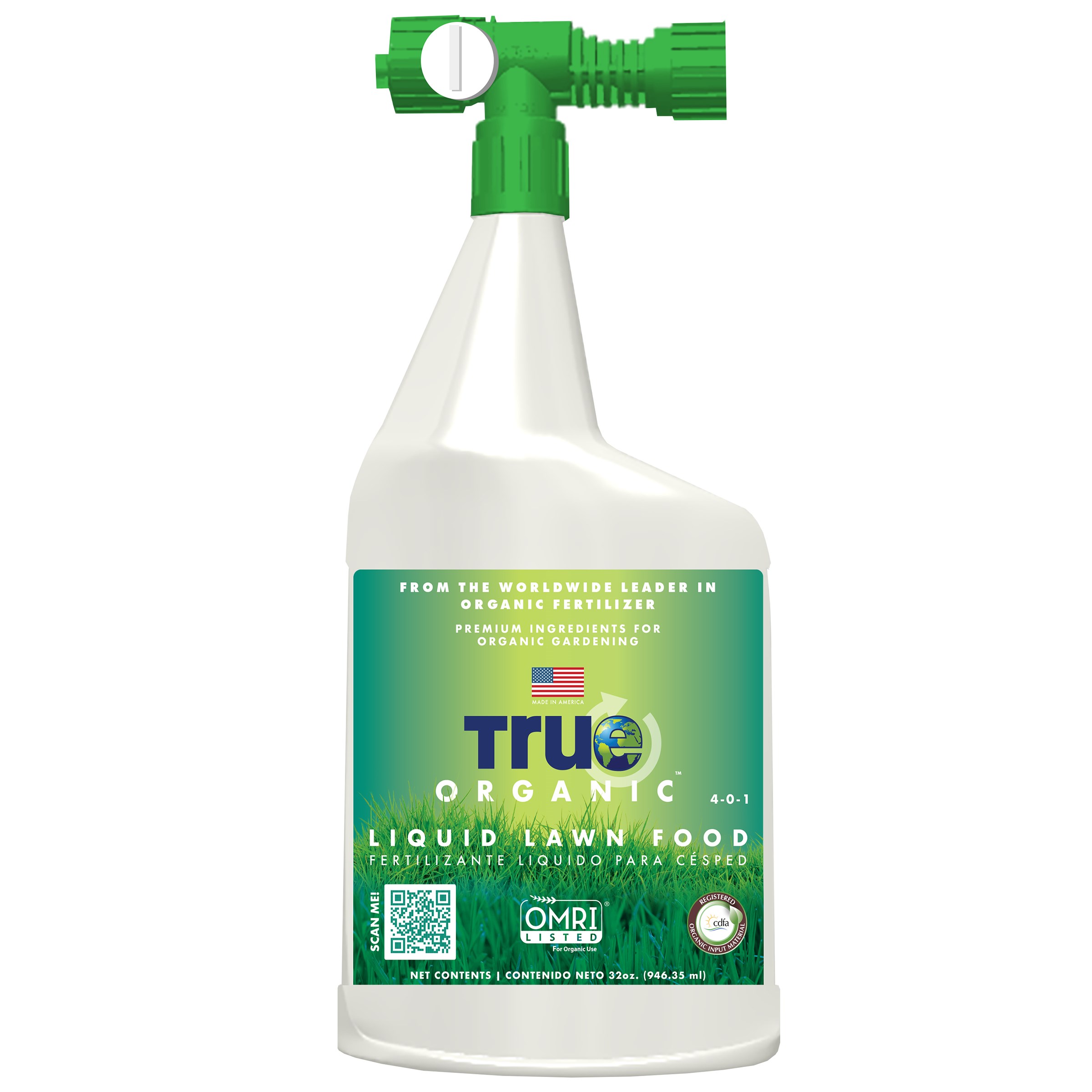 True Organic 32oz RTS Lawn Food — priced per each; minimum 6; multiples of 6