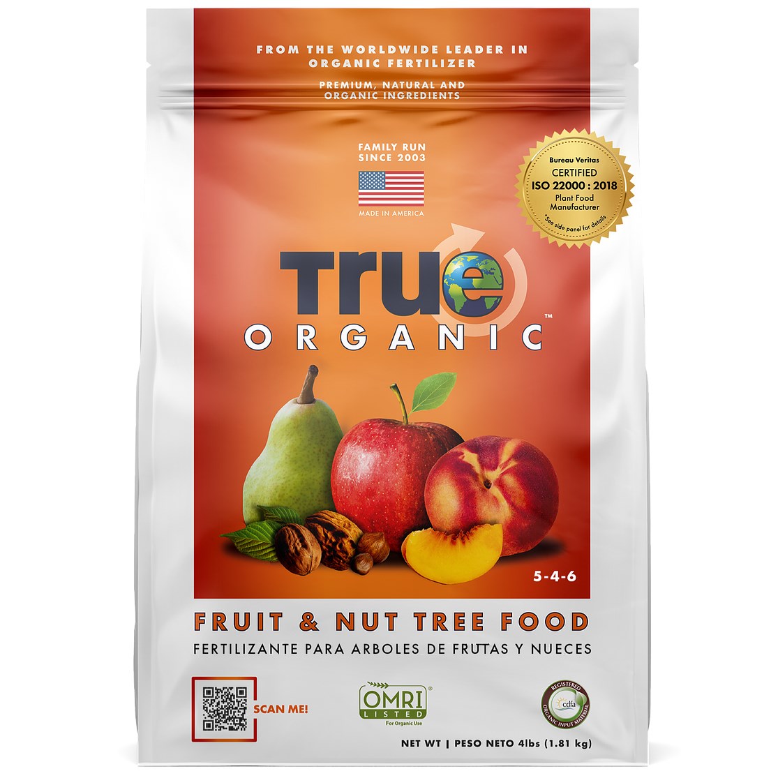 True Organic 12# Fruit & Nut Tree Food