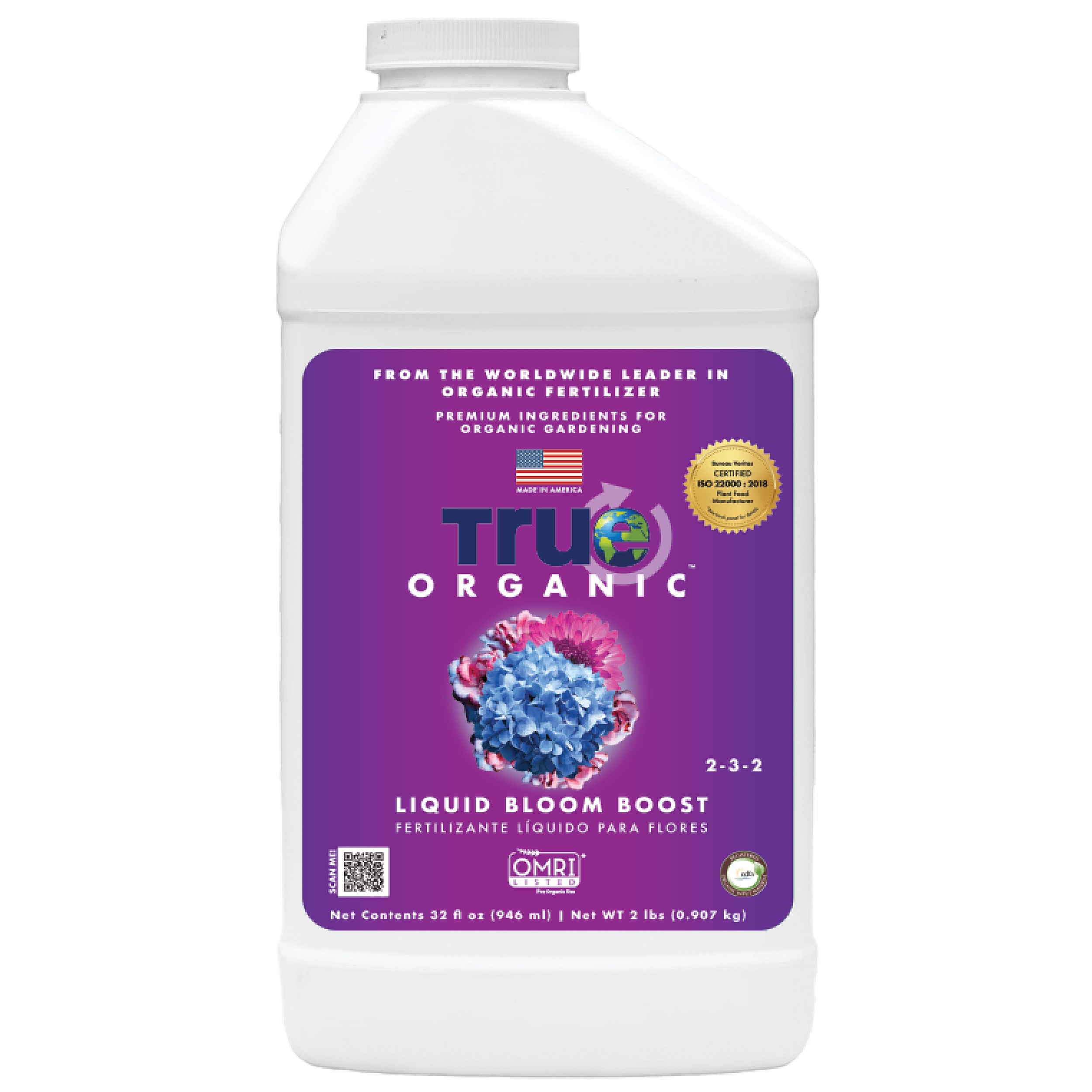 True Organic 32oz Liquid Bloom Boost Food — priced per each; minimum 6; multiples of 6
