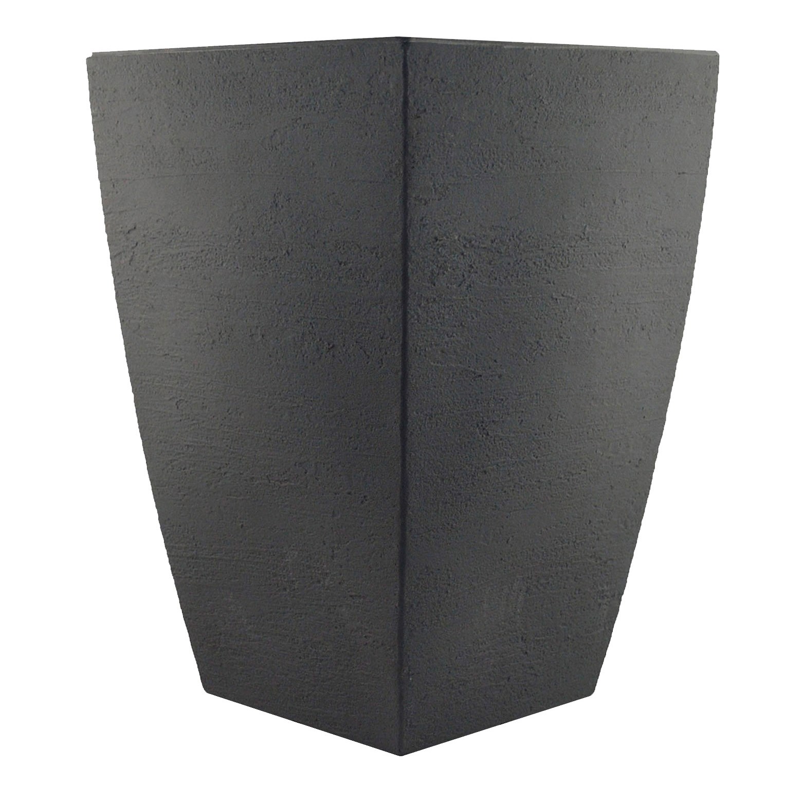 Tusco 16" Modern Square Planter Slate — priced per each; minimum 4; multiples of 4