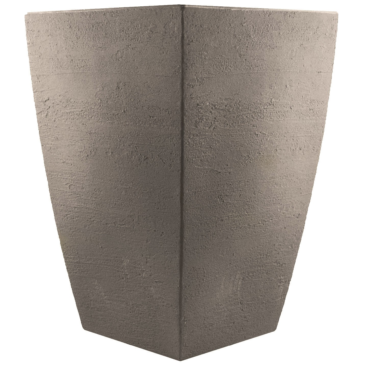Tusco 23" Modern Tall Planter Safari — priced per each; minimum 2; multiples of 2
