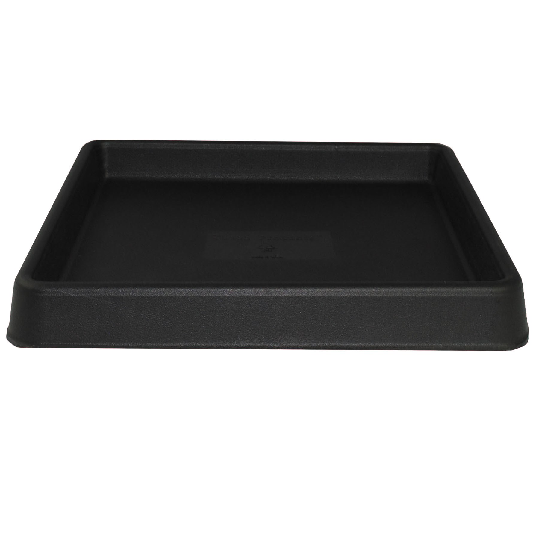 Tusco 15" Square Saucer Black
