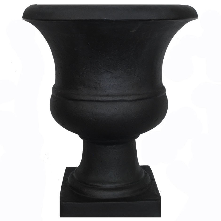 Tusco 17" Urn Planter Black