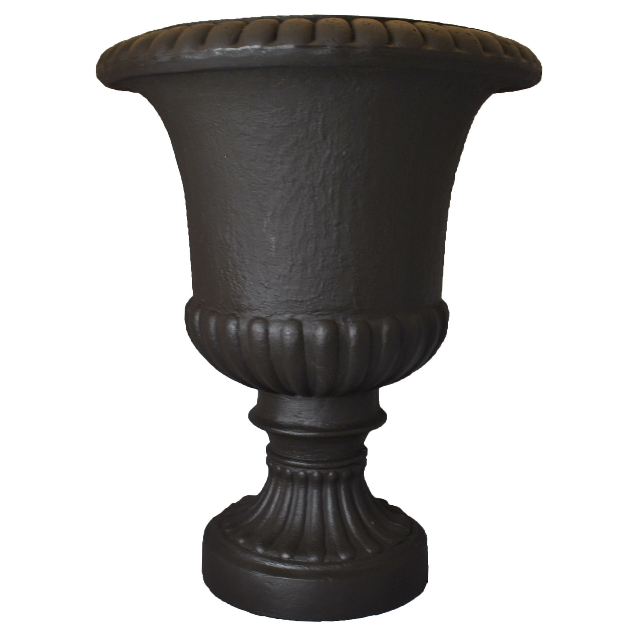 Tusco 22" Urn Planter Espresso — priced per each; minimum 2; multiples of 2