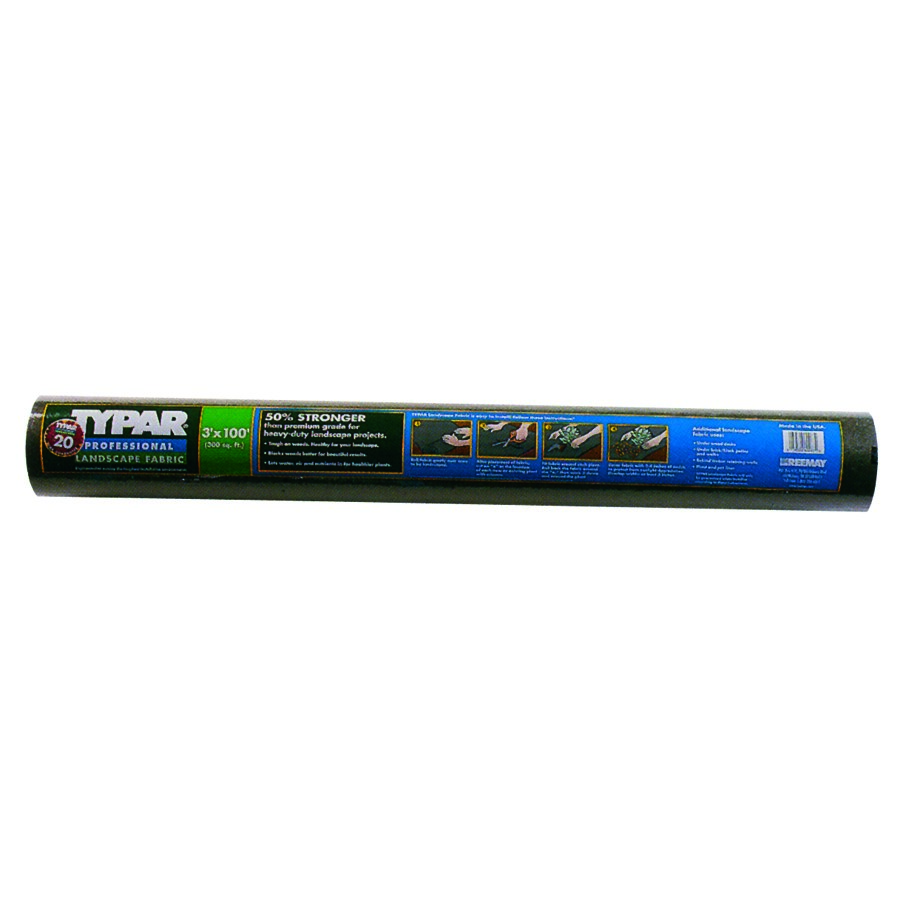 Typar 3'x300' Typar Pro 3oz Black Landscape Fabric
