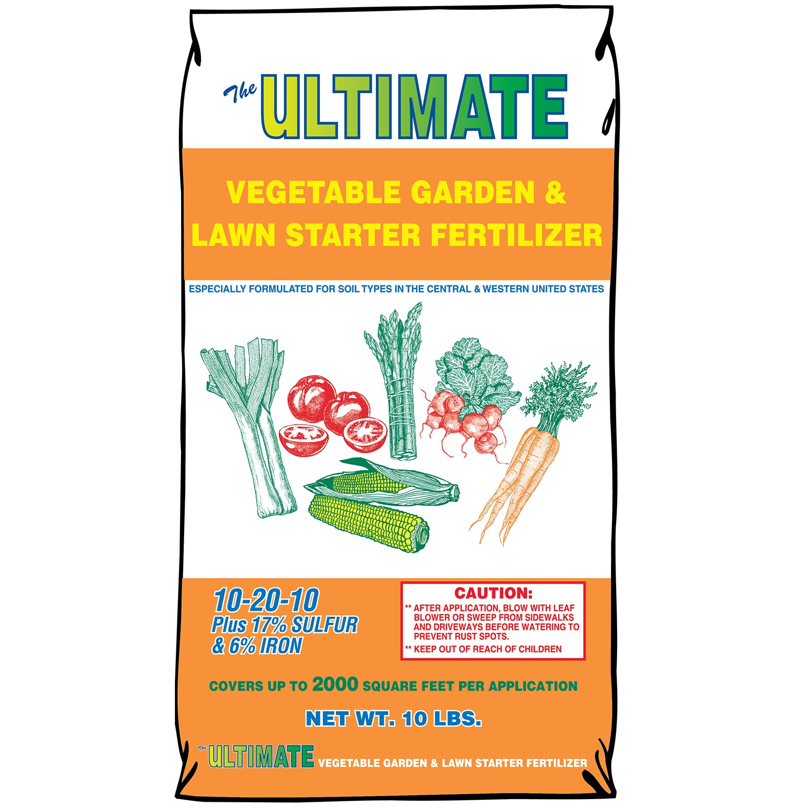 Ultimate 10# Vegetable Garden 10-20-10 Fertilizer