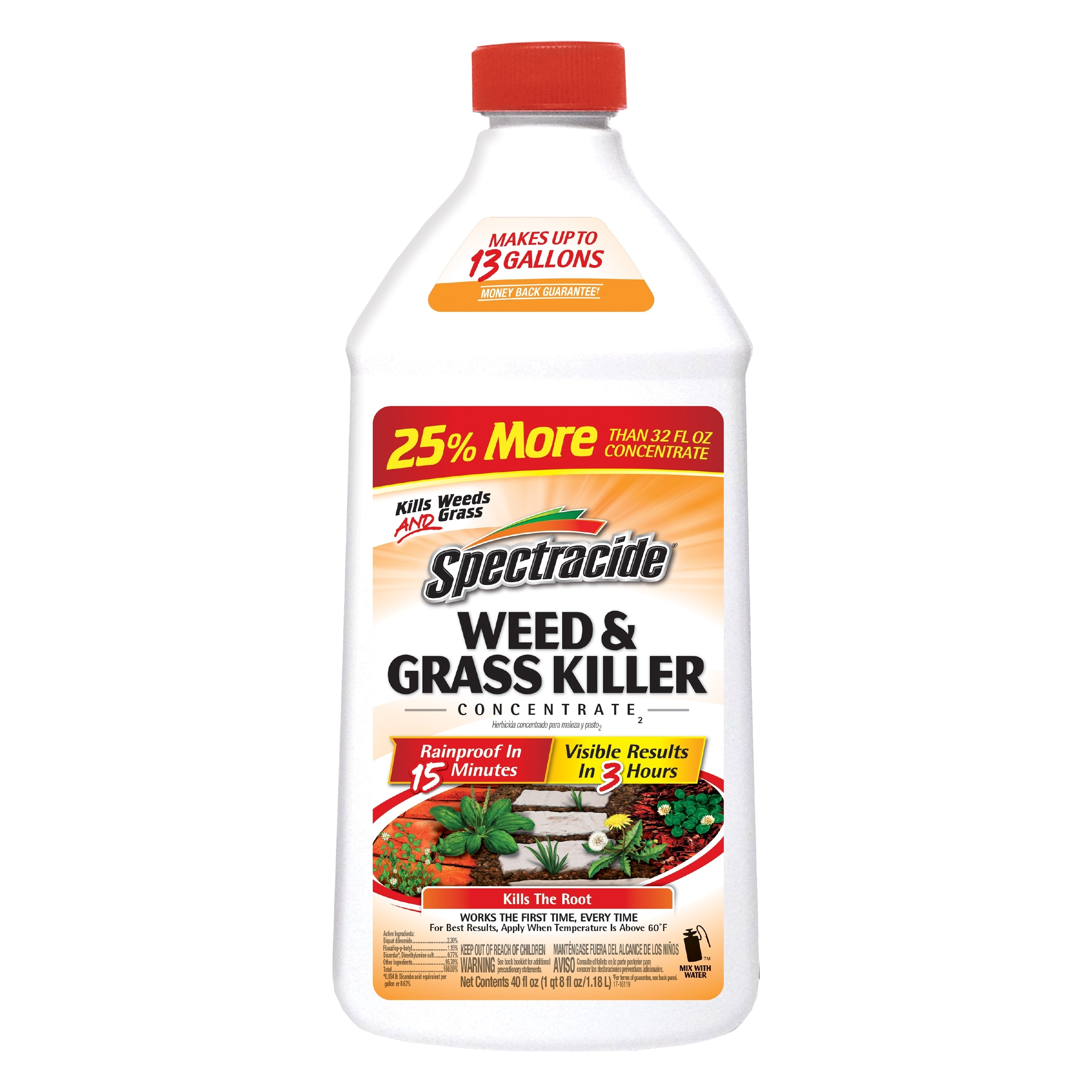 Spectracide 40oz Weed & Grass Killer Concentrate — priced per each; minimum 6; multiples of 6