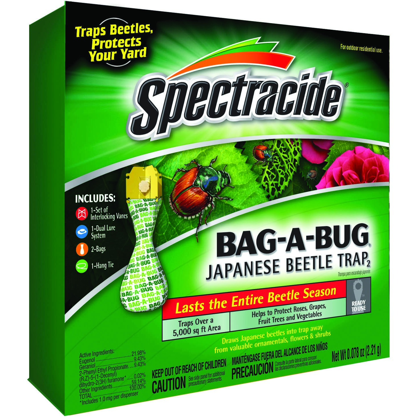 Spectracide Bag A Bug Japanese Beetle Trap — priced per each; minimum 12; multiples of 12