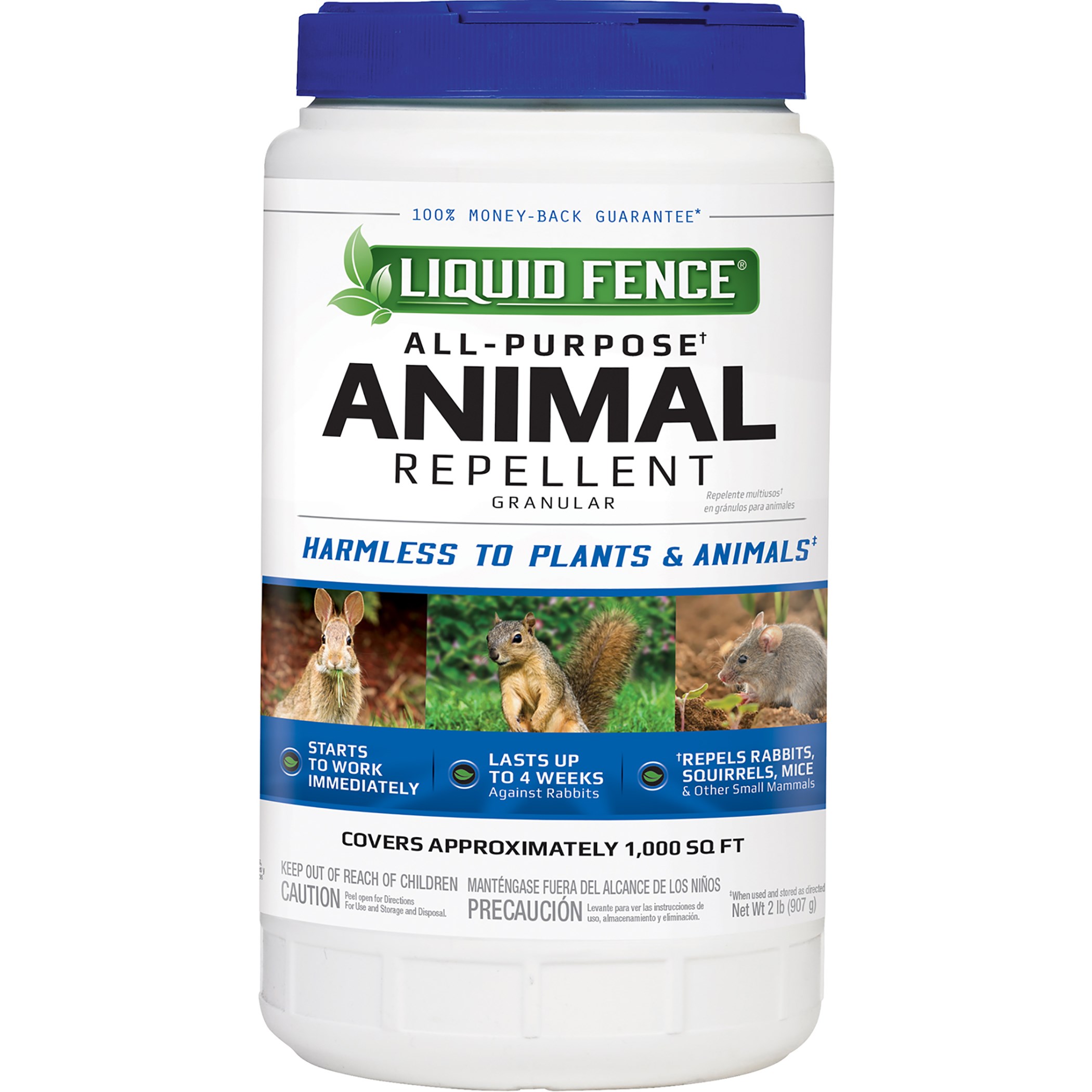 Liquid Fence 2# All Purpose Animal Repellent Granular — priced per each; minimum 6; multiples of 6