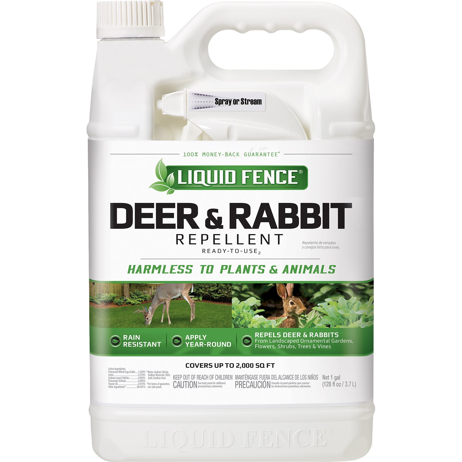 Liquid Fence Gal RTU Deer & Rabbit Repellent (Keywords: Scotts Ortho Deer B Gon SC0489110 ) — priced per each; minimum 4; multiples of 4
