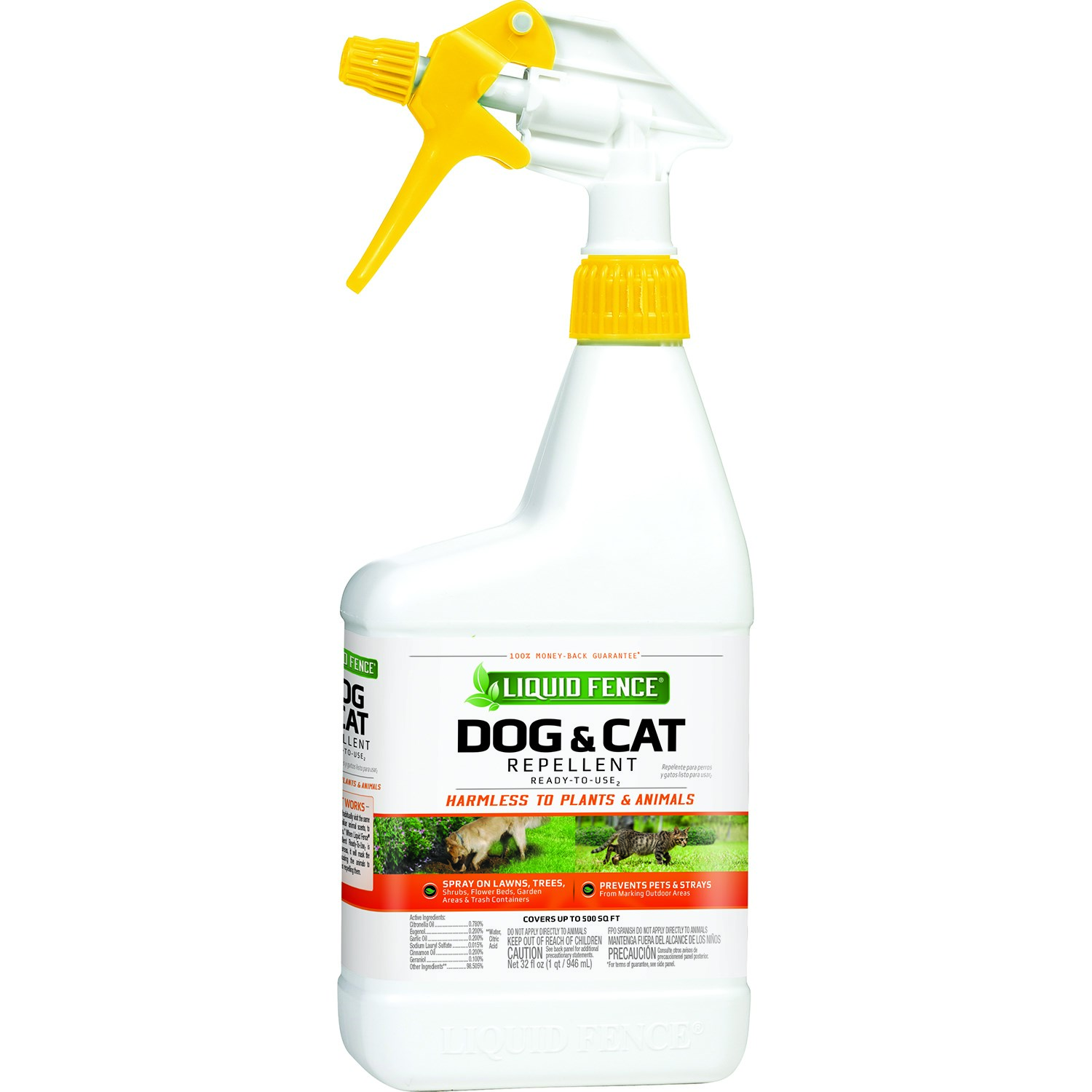 Liquid Fence 32oz Dog & Cat Repellent RTU — priced per each; minimum 6; multiples of 6
