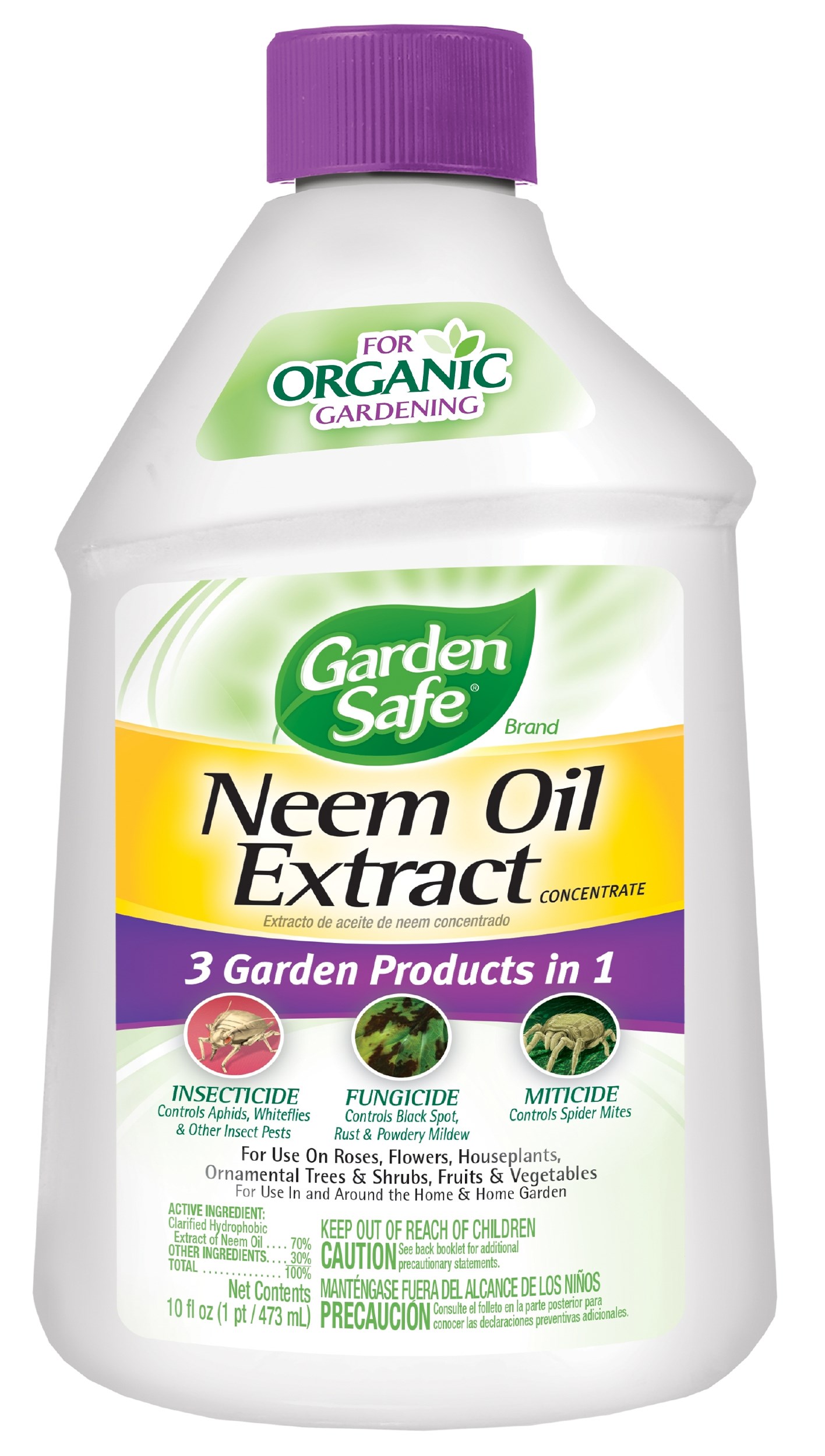 Garden Safe 10oz Neem Oil Concentrate — priced per each; minimum 6; multiples of 6