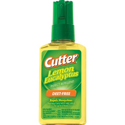 Cutter 4oz Lemon Eucalyptus Pump Spray — priced per each; minimum 6; multiples of 6