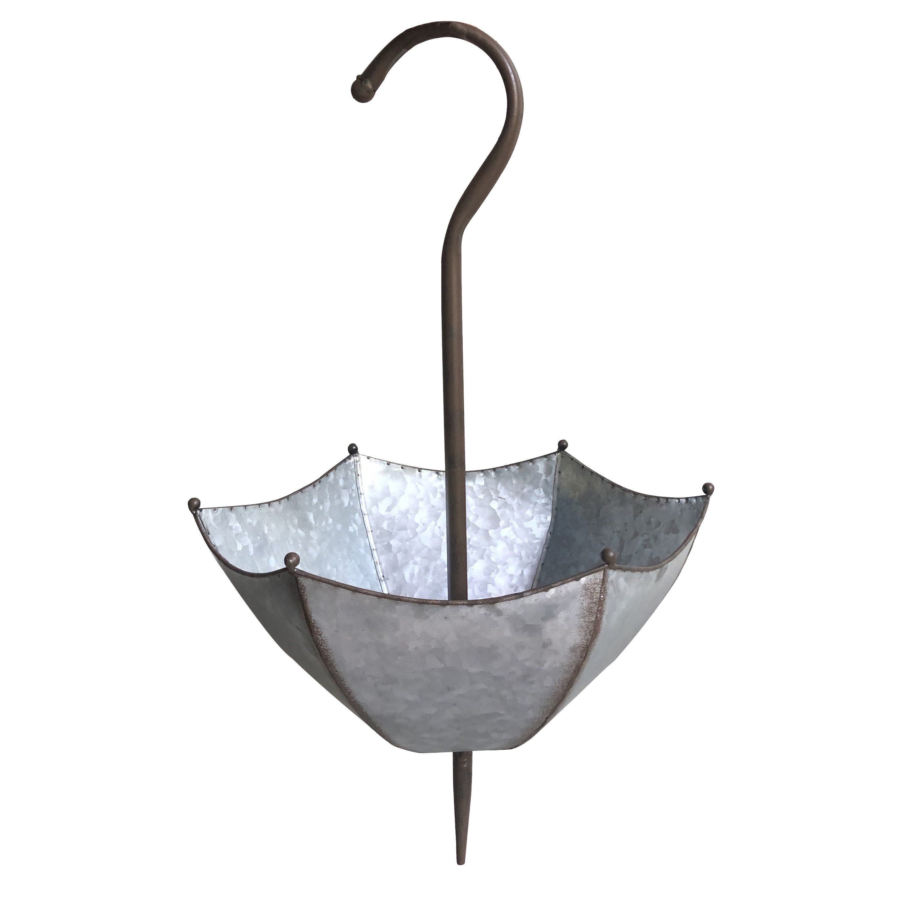VCS 13" Hanging Umbrella Planter — priced per each; minimum 8; multiples of 8