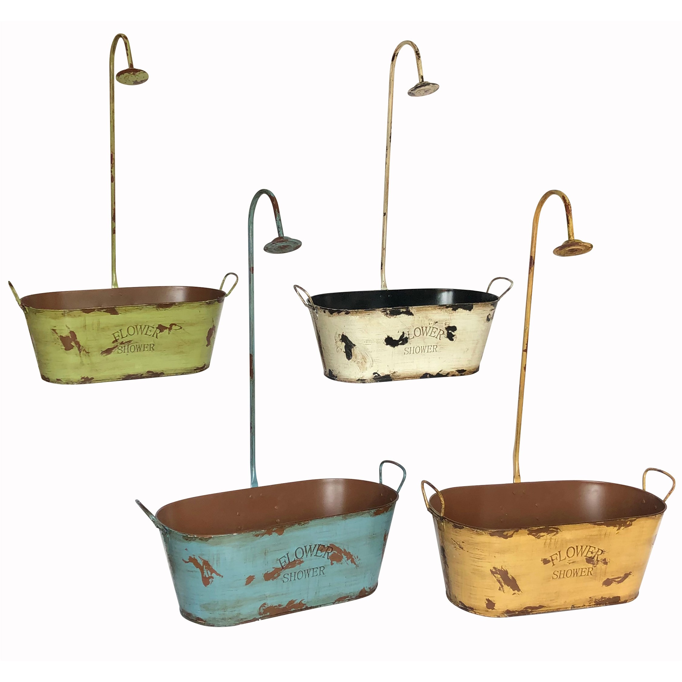 VCS 17" Flower Shower Oval Planters Vintage — priced per each; minimum 12; multiples of 12