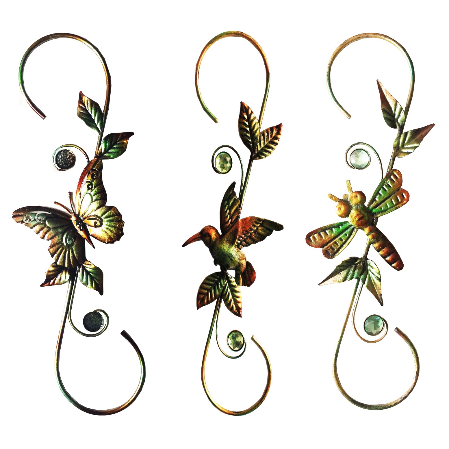 VCS 16" Butterfly Dragonfly Hummingbird Globe Plant Hangers — priced per each; minimum 12; multiples of 12