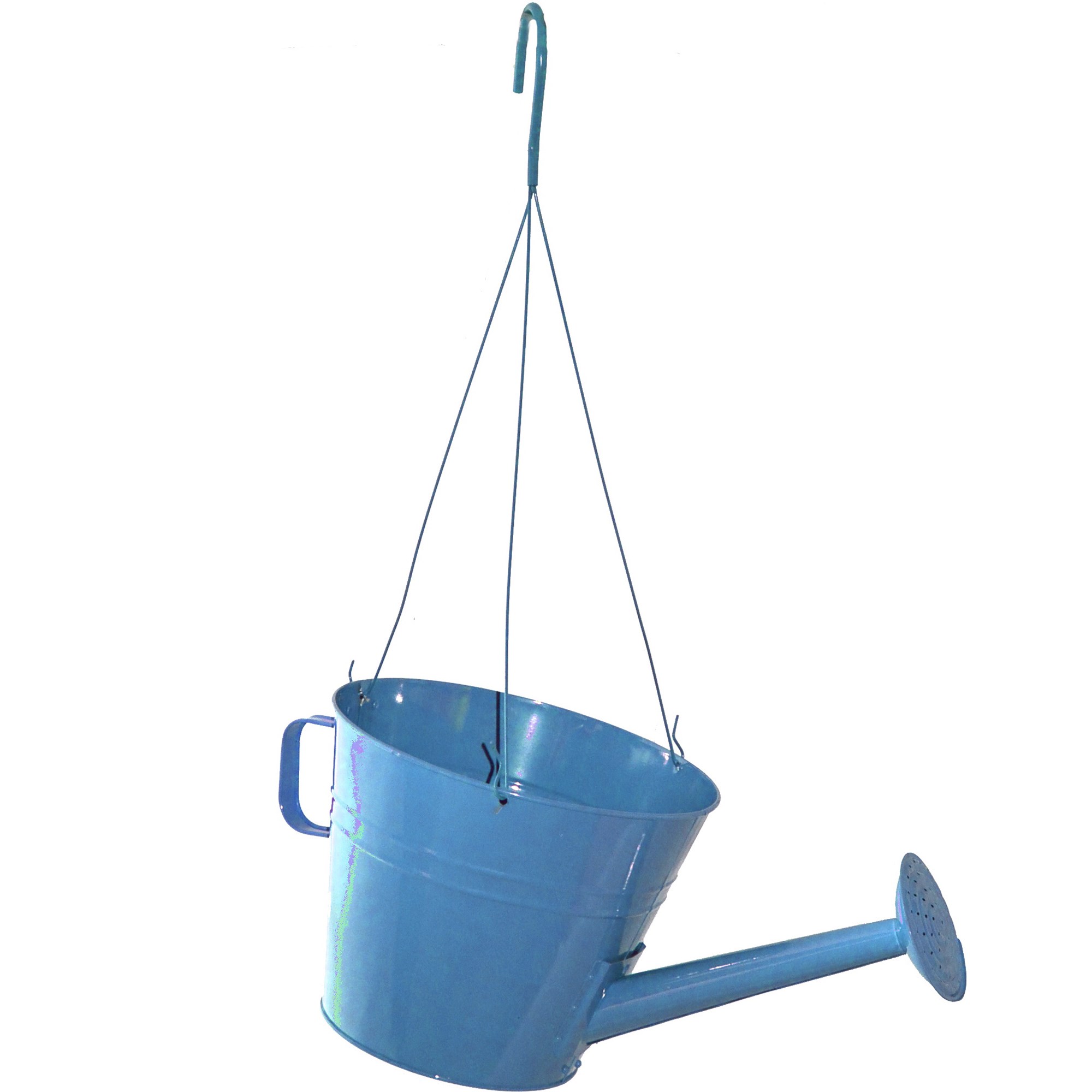 VCS 10" Hanging Watering Can Planters Watercolor — priced per each; minimum 12; multiples of 12