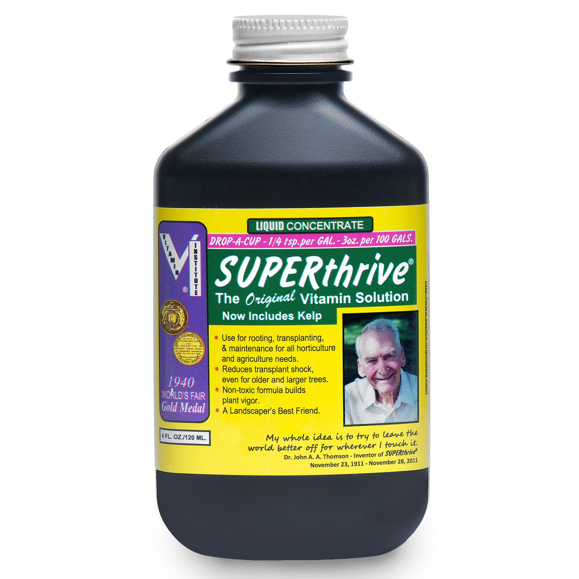Vitamin Institute 4oz Superthrive SUPER THRIVE PLANT NUTRIENT — priced per each; minimum 12; multiples of 12