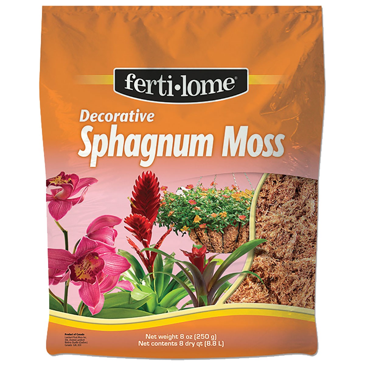 VPG 8Qt Ferti-Lome Decoratve Sphag Moss — priced per each; minimum 6; multiples of 6