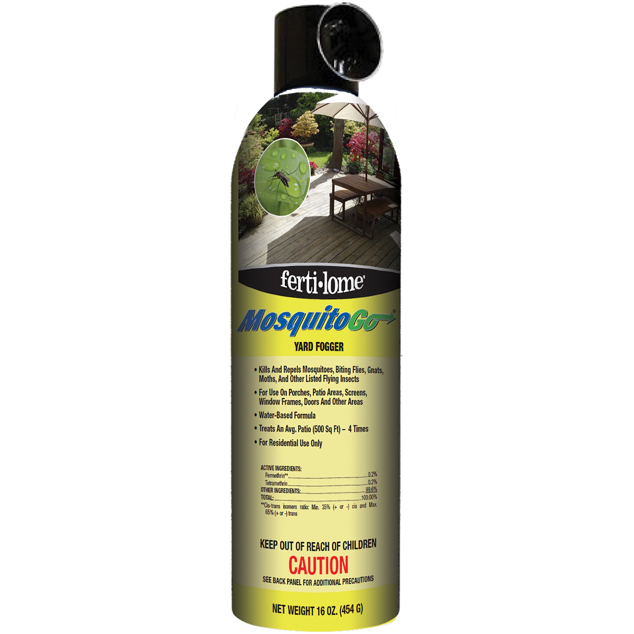 Fertilome 16oz Mosquito Yard Patio Fogger — priced per each; minimum 12; multiples of 12