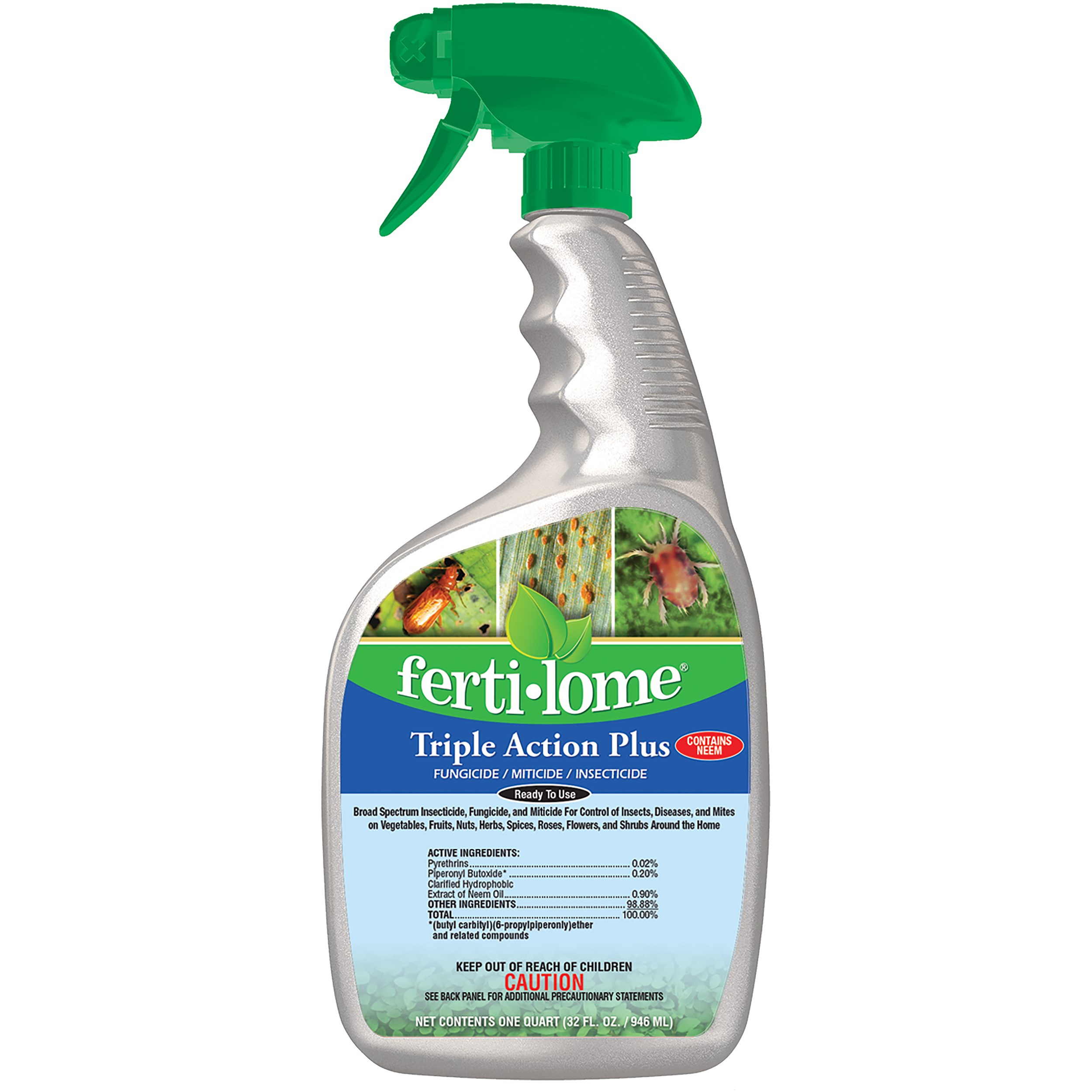 Fertilome 32oz Rtu Triple Action — priced per each; minimum 12; multiples of 12