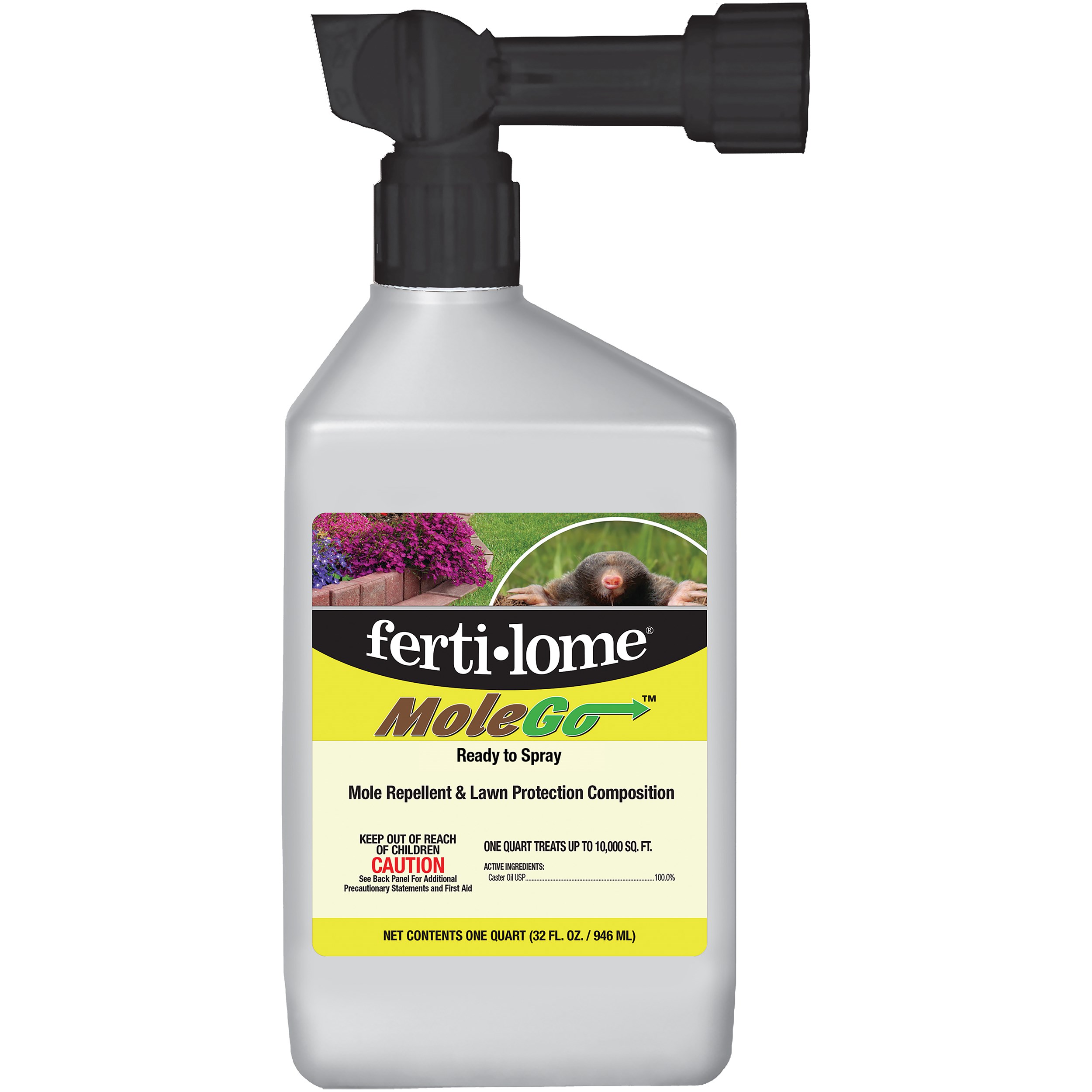 Fertilome 32oz MoleGo RTS Mole Repellent & Lawn Protection — priced per each; minimum 12; multiples of 12