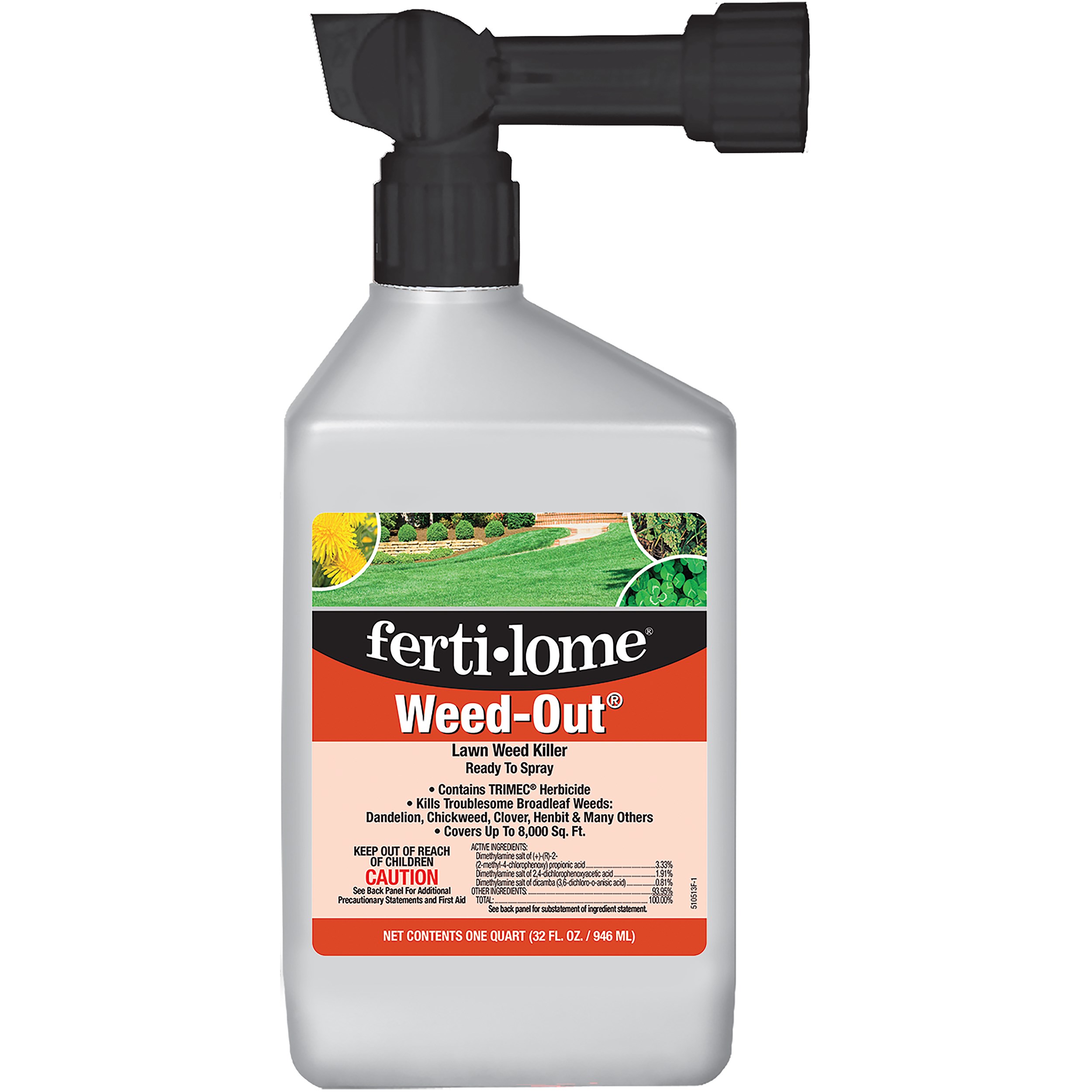 Fertilome 32oz Weed Out Lawn Weed Kill RTS — priced per each; minimum 12; multiples of 12
