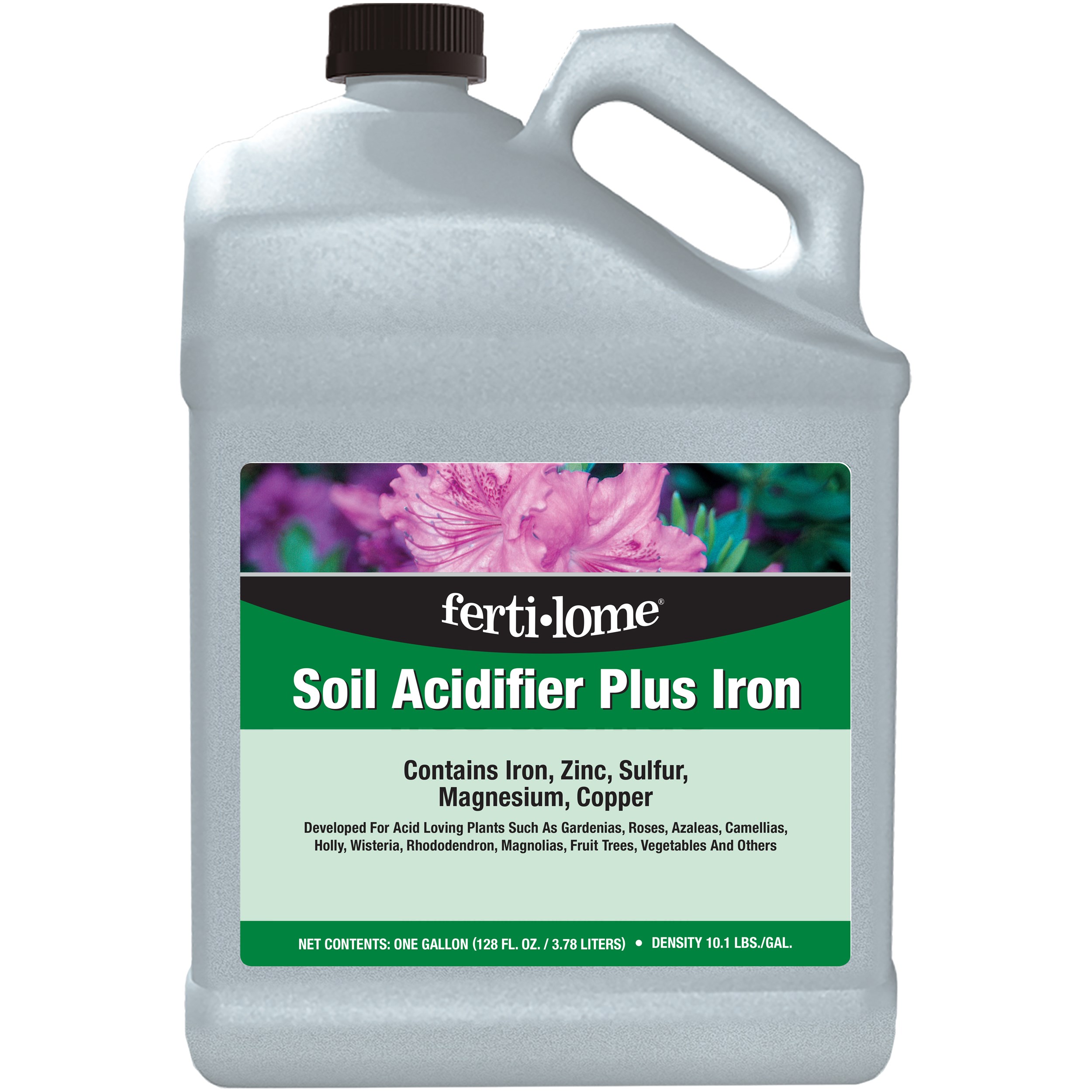 Fertilome 1gal Soil Acidifier Plus Iron — priced per each; minimum 4; multiples of 4