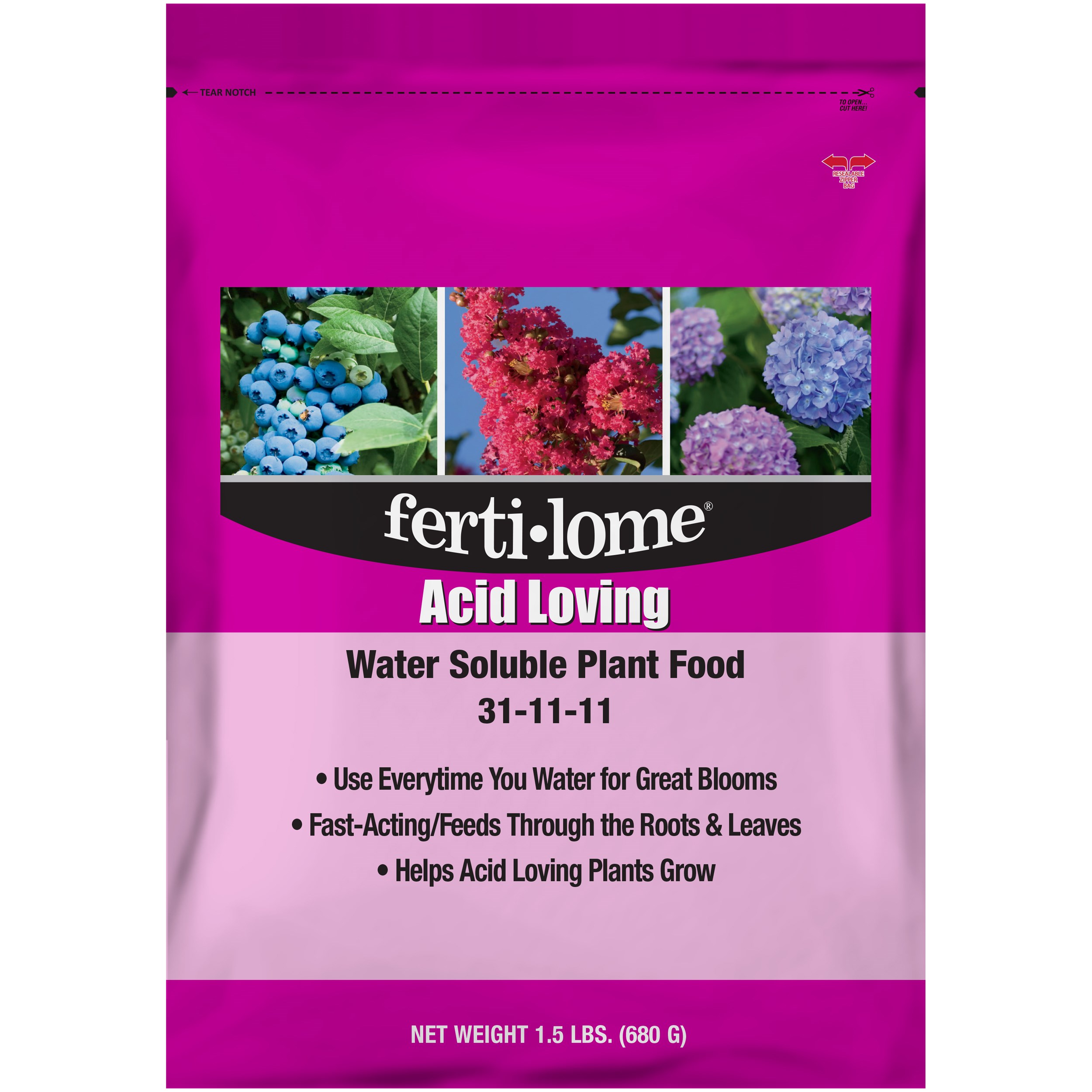 Fertilome 1.5# Acid Loving Plant Food — priced per each; minimum 12; multiples of 12