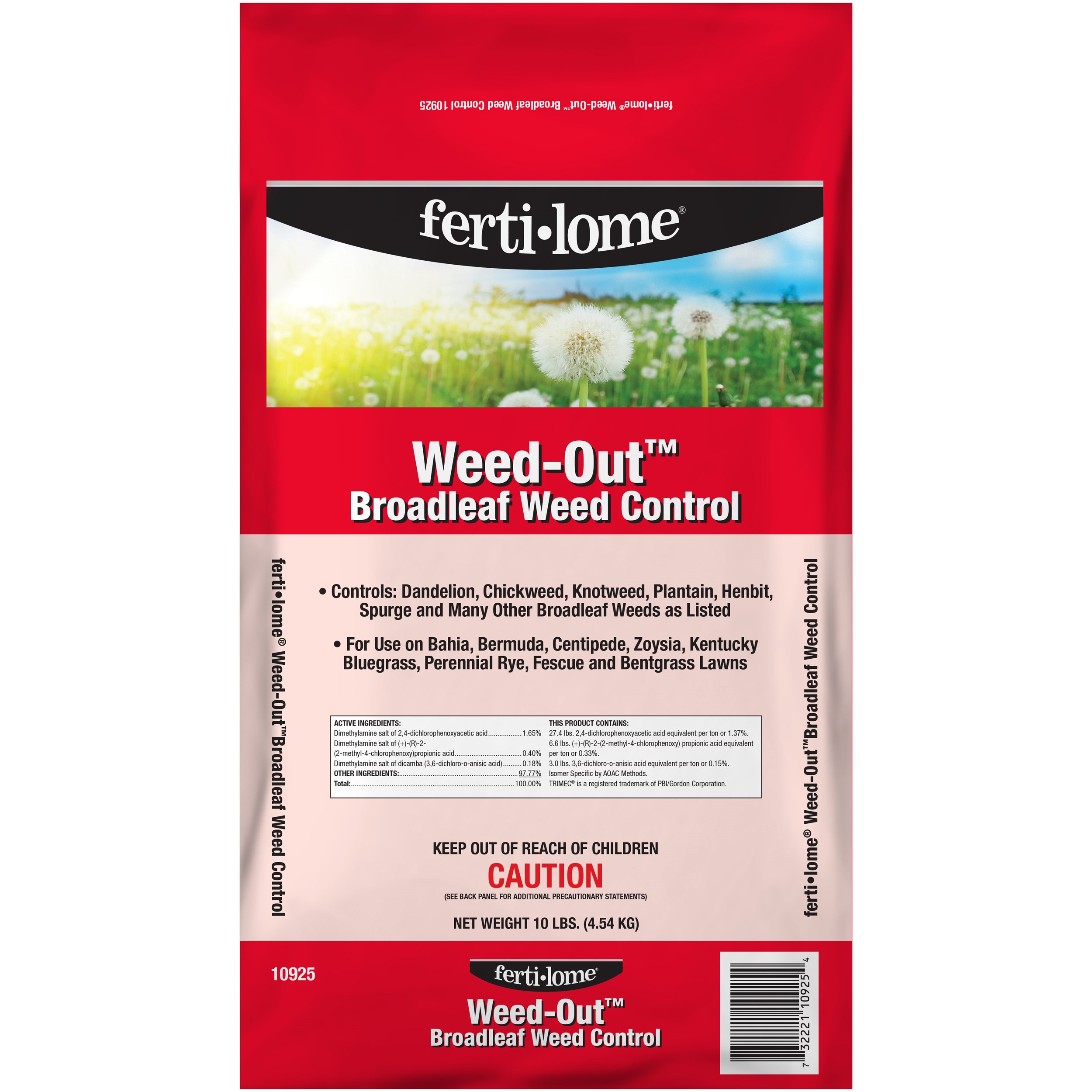 Fertilome 10# Weed Out Broadleaf Wd Ctrl