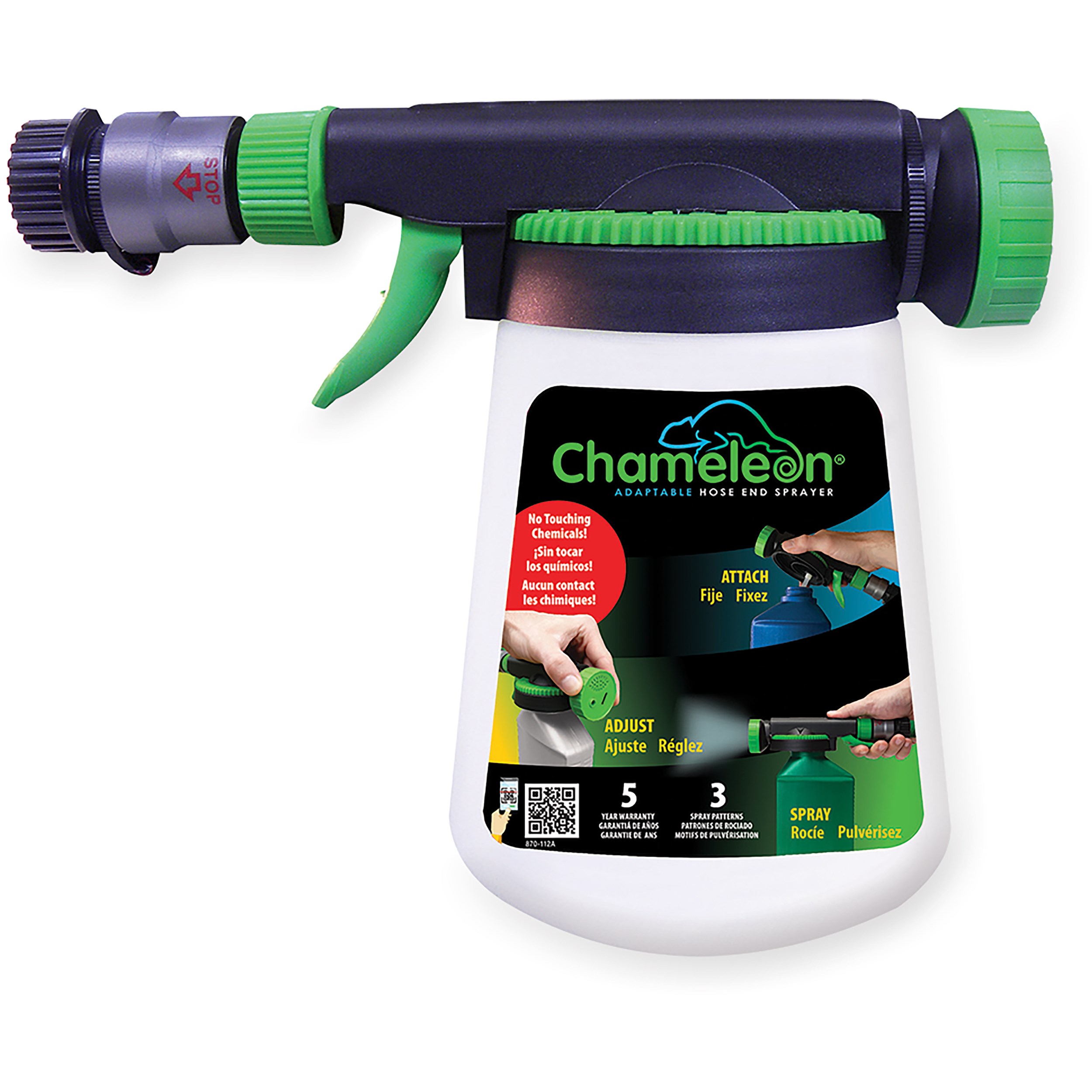 Fertilome 32oz Chameleon Adapt Hose End Sprayer — priced per each; minimum 6; multiples of 6