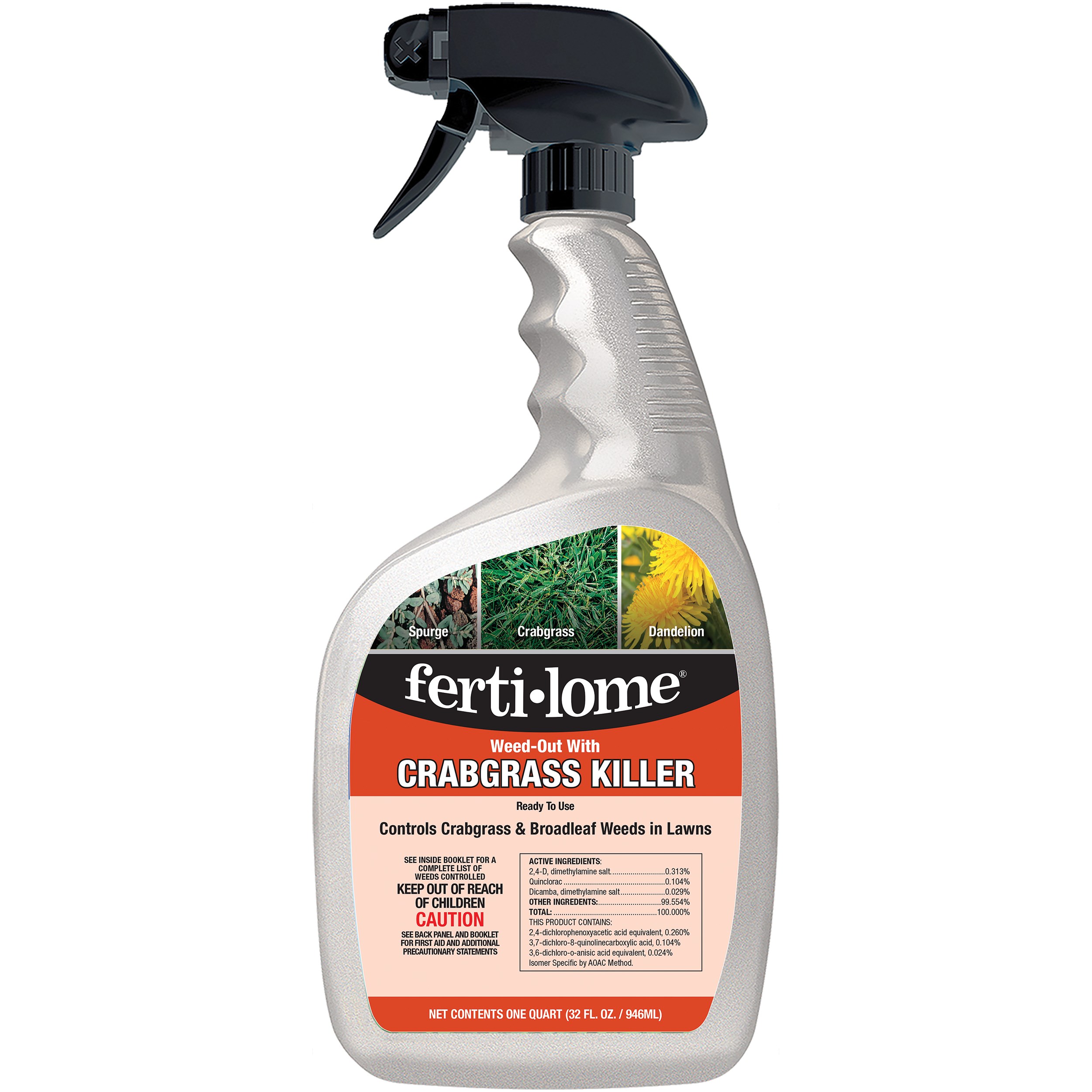 Fertilome 32oz Weed Out w/ Crabgrass Killer RTU — priced per each; minimum 12; multiples of 12